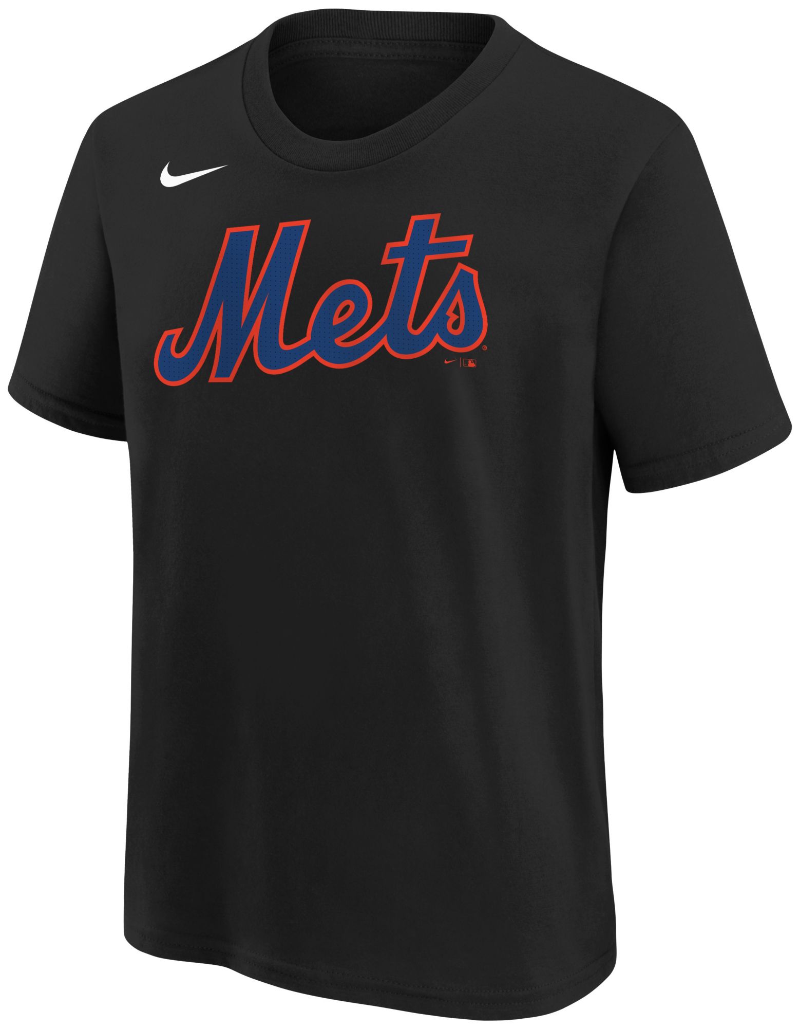Nike Youth New York Mets Francisco Lindor #12 Black T-Shirt product image