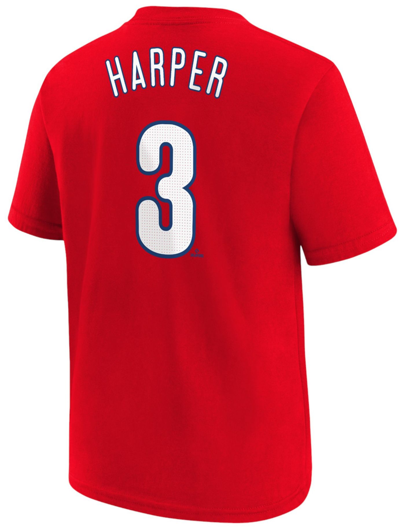 Nike Youth Philadelphia Phillies Bryce Harper 3 Red Home T Shirt Dick s Sporting Goods