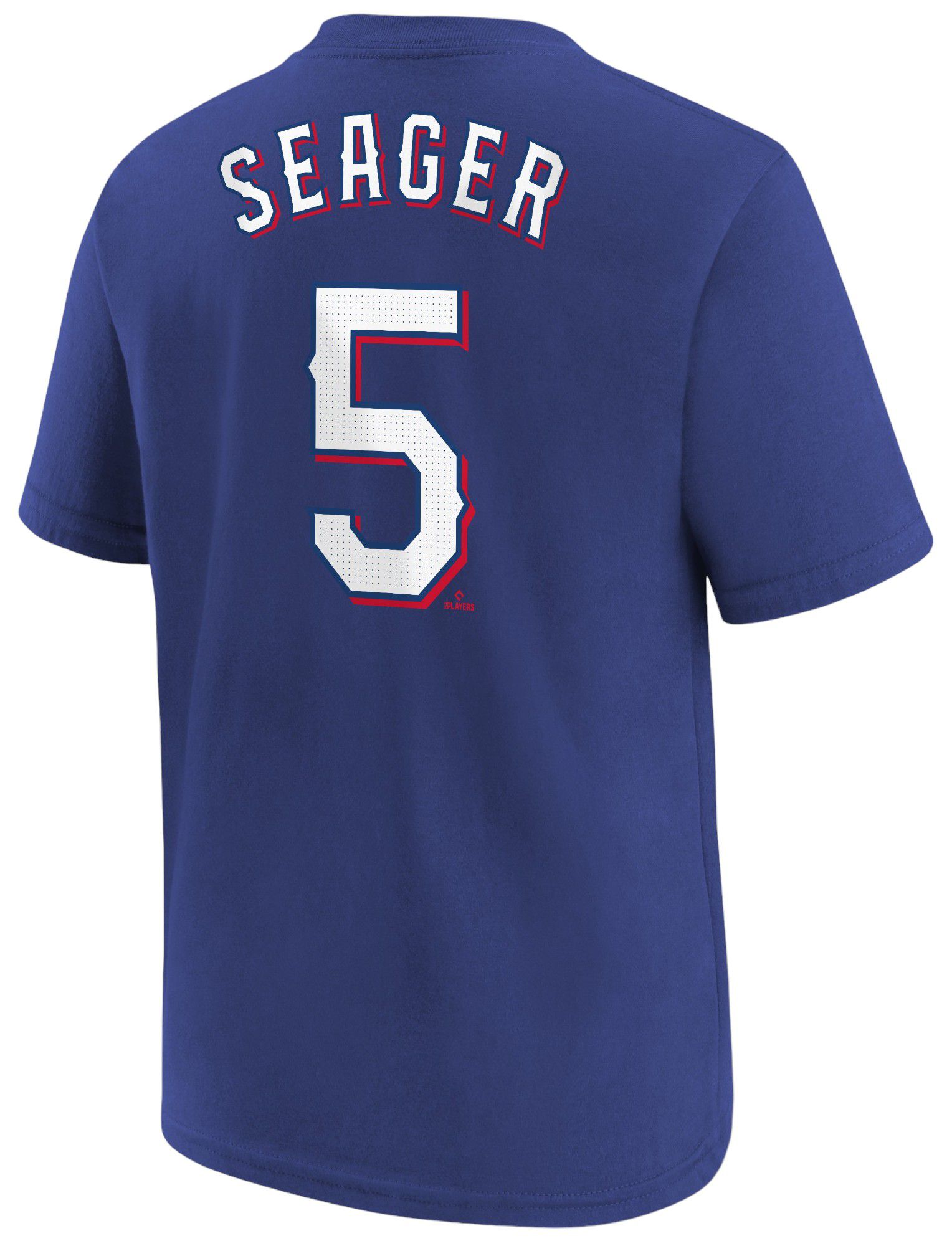 Nike Youth Texas Rangers Corey Seager #5 Blue Home T-Shirt product image