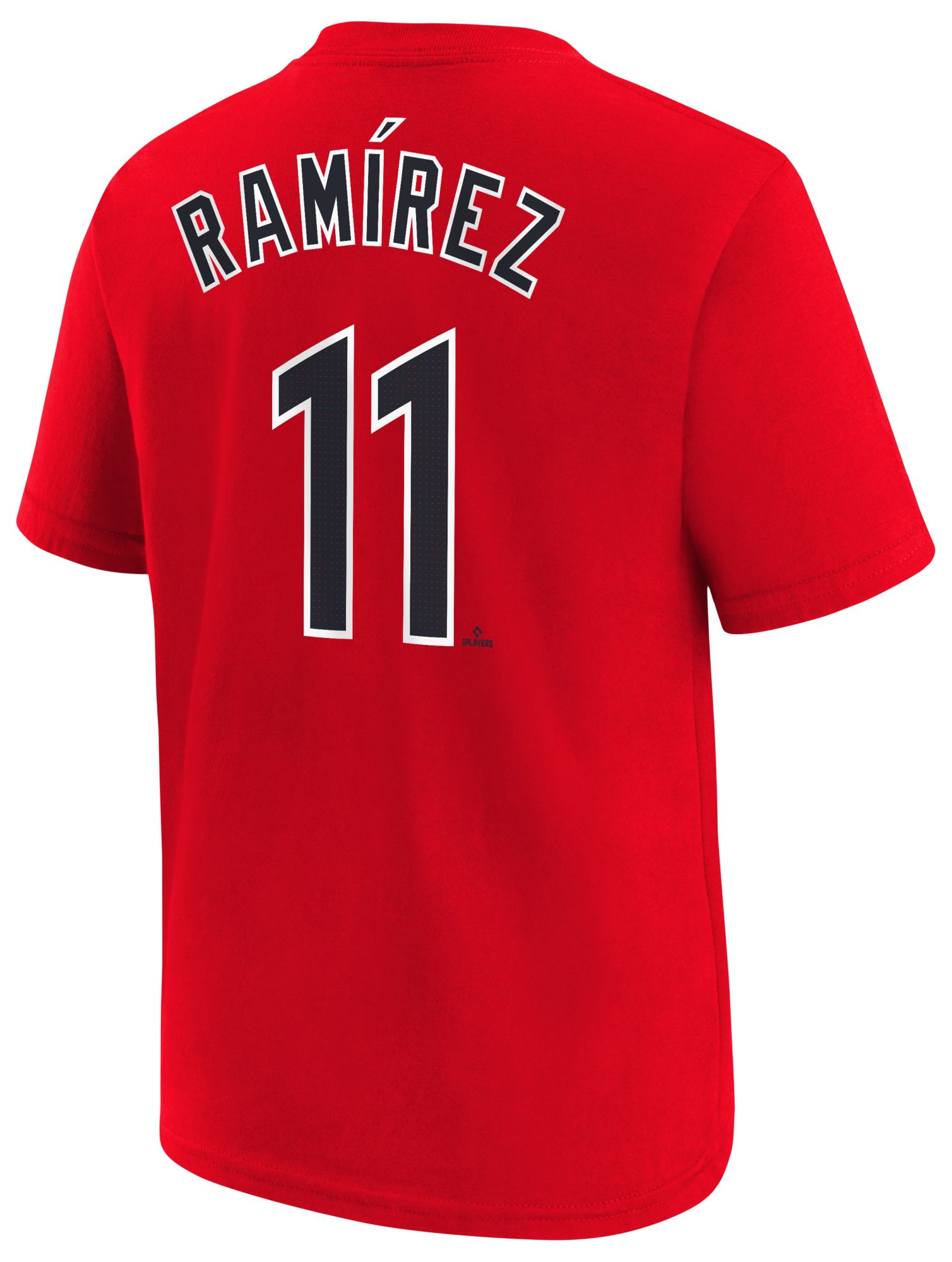 Nike Youth Cleveland Guardians Jose Ramirez #11 Red T-Shirt product image