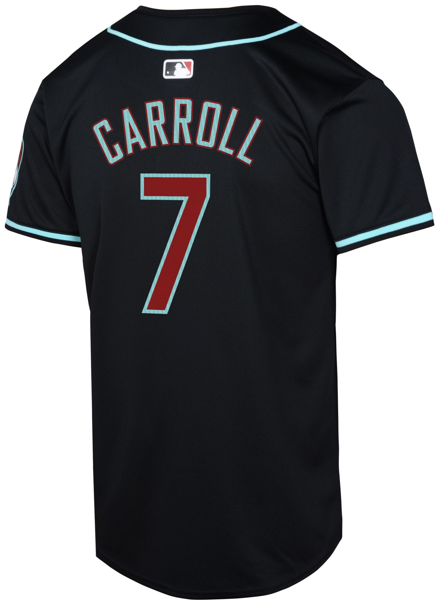 Nike Youth Arizona Diamondbacks Corbin Carroll #7 Black Limited Jersey product image