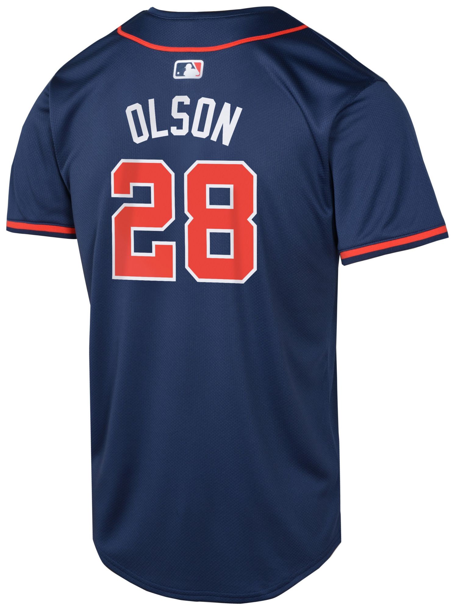 Nike Youth Atlanta Braves Navy Matt Olson #28 Limited Jersey product image