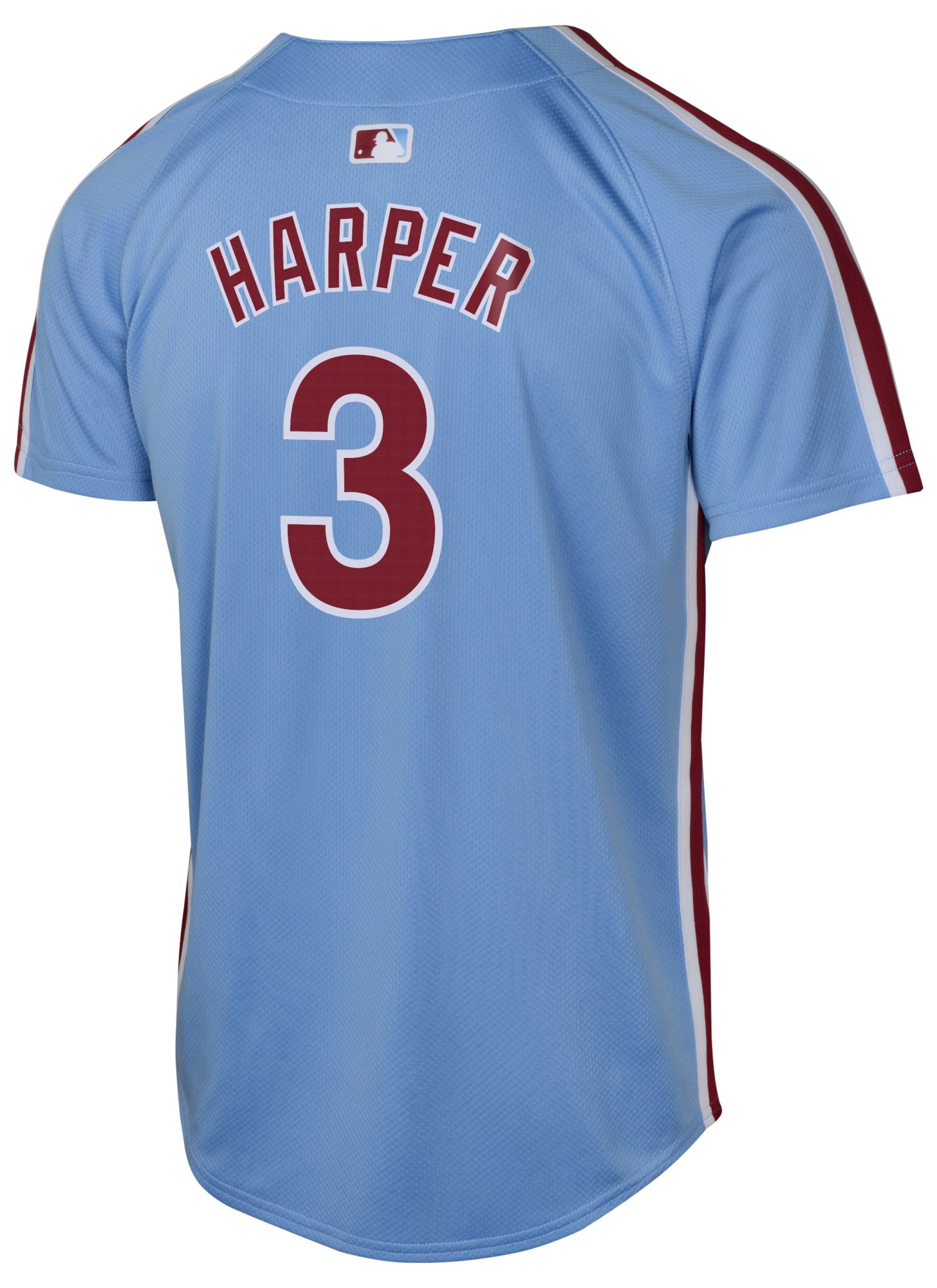 Nike Youth Philadelphia Phillies Bryce Harper #3 Blue Alternate Cool Base Jersey product image
