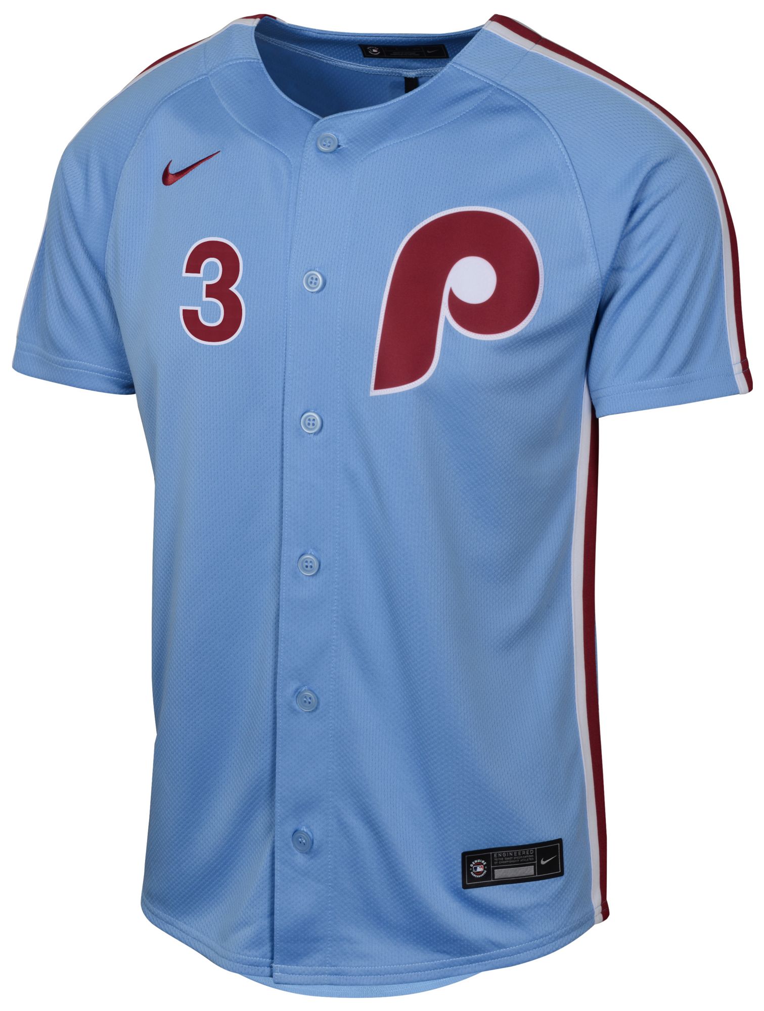 Nike Youth Philadelphia Phillies Bryce Harper #3 Blue Alternate