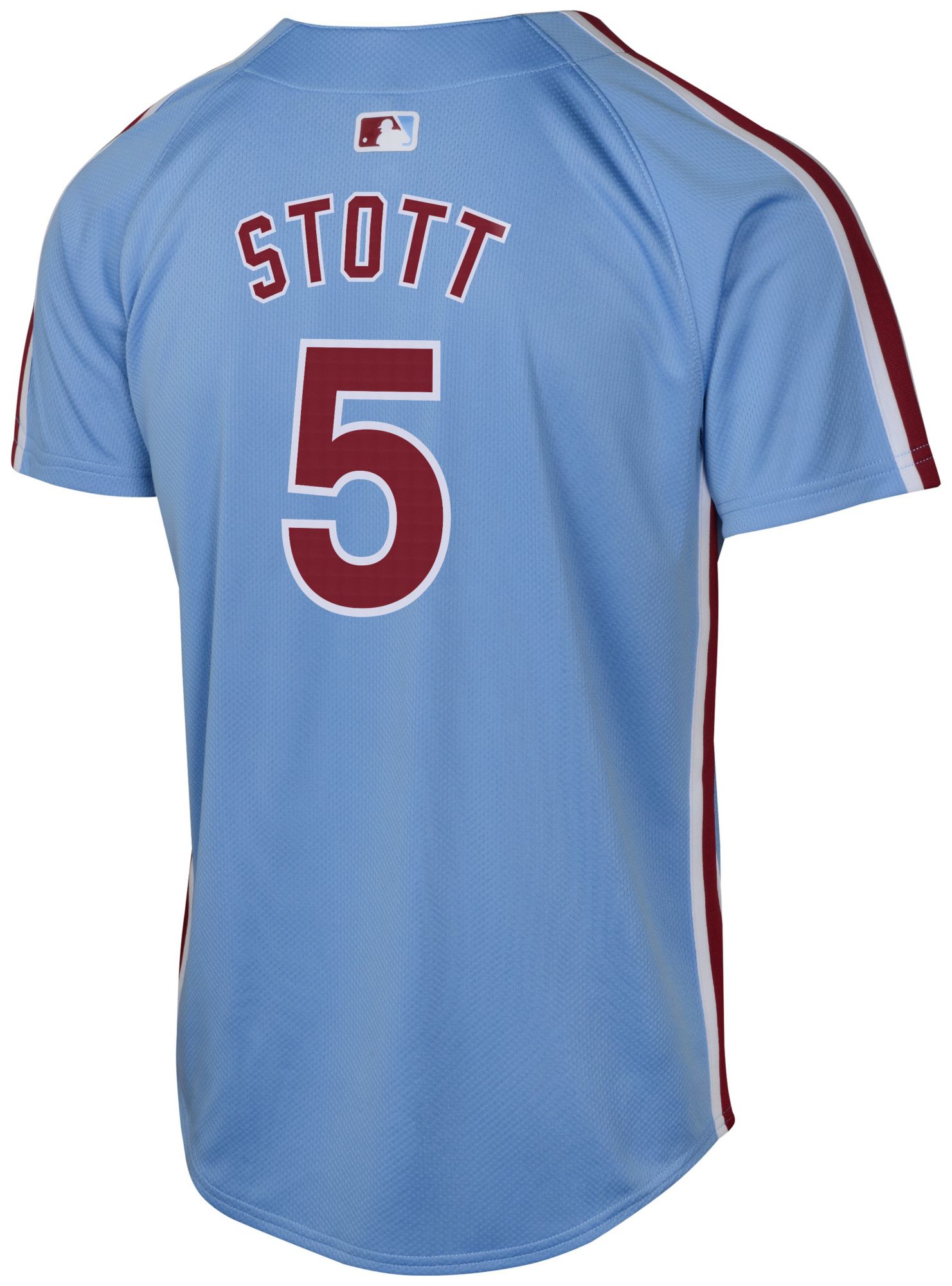 Nike Youth Philadelphia Phillies Bryson Stott #5 Light Blue Limited Jersey product image