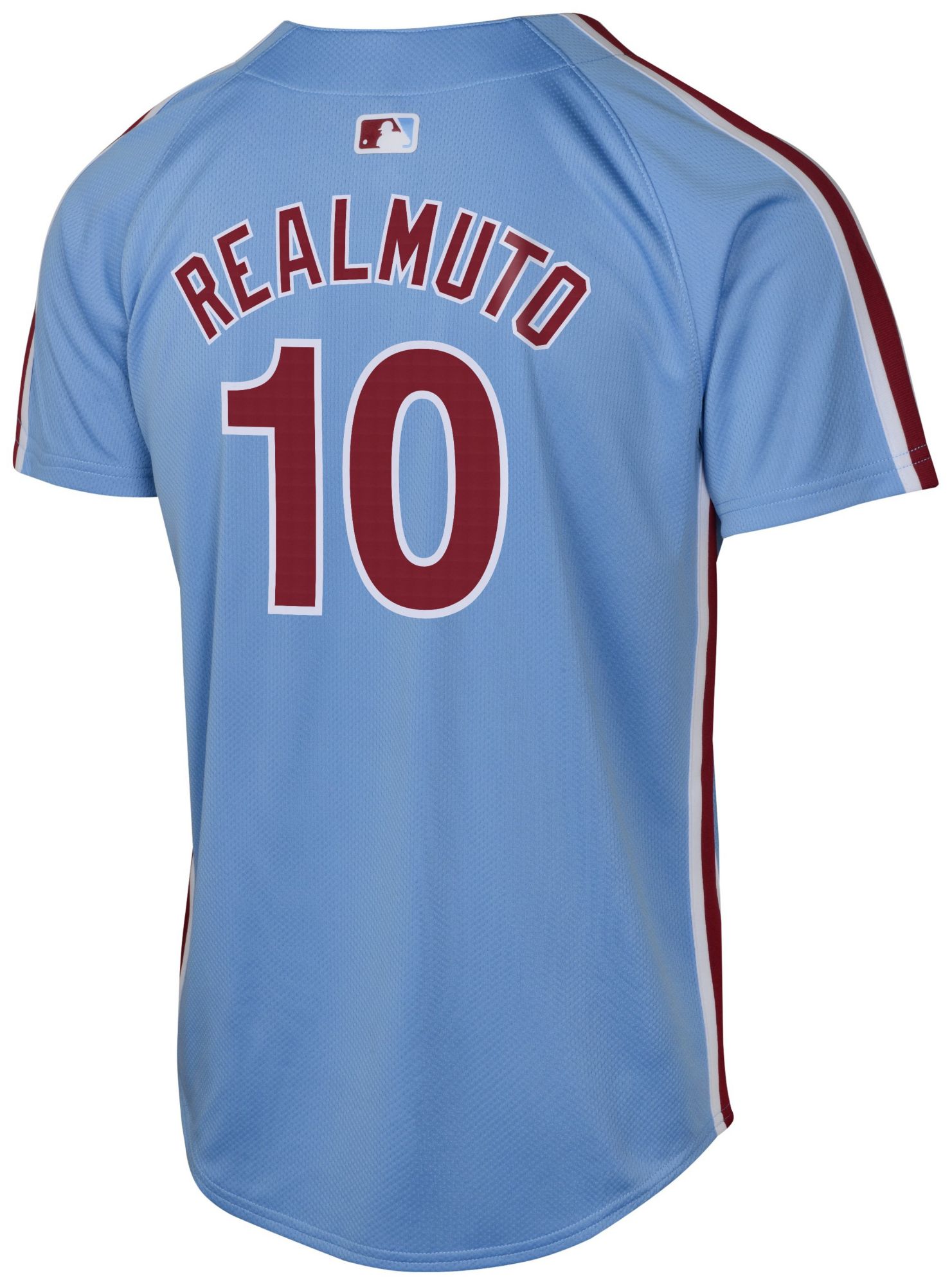 Nike Youth Philadelphia Phillies Light Blue J.T. Realmuto #10 Limited Jersey product image