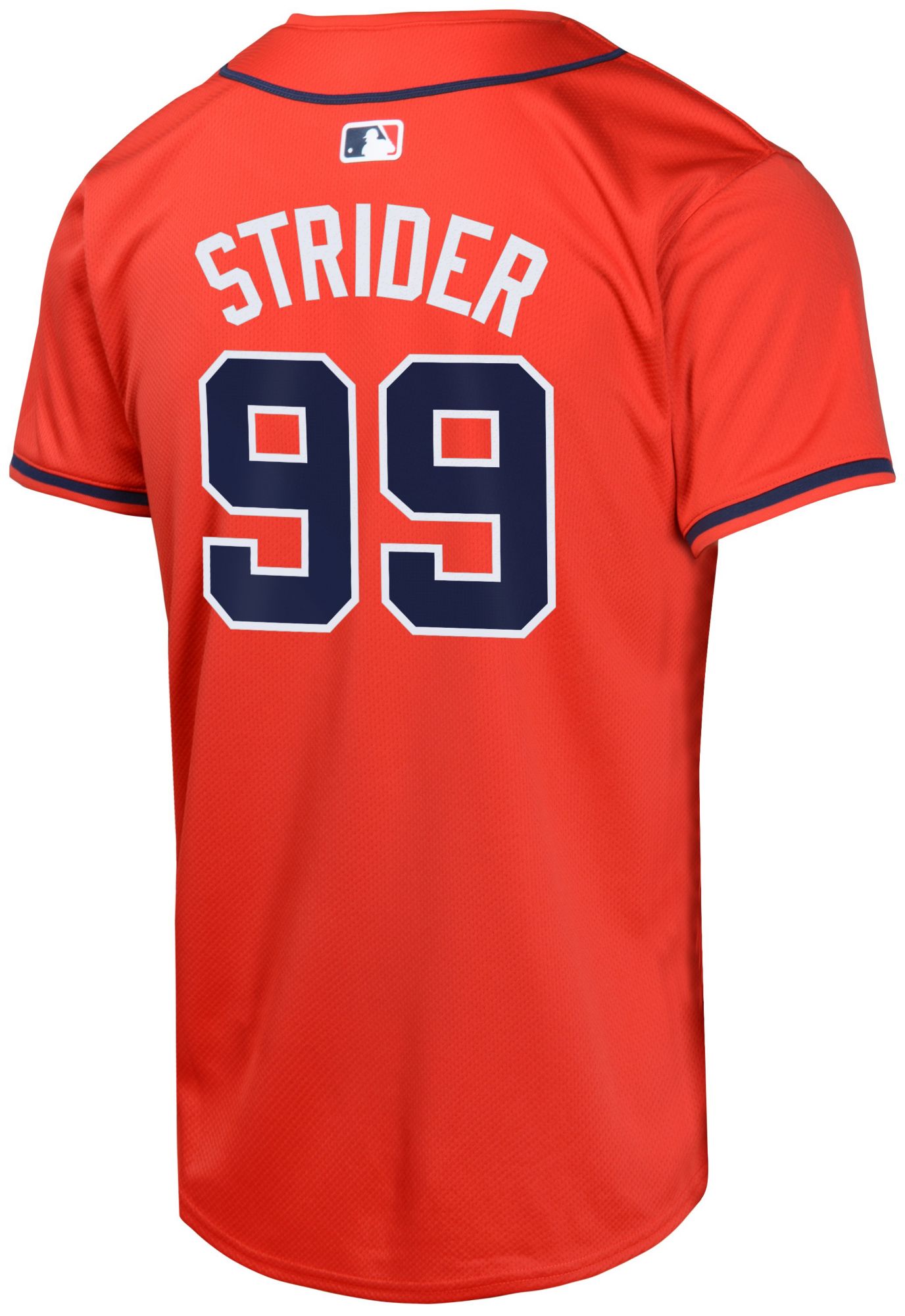 Nike Youth Atlanta Braves Spencer Strider #99 Red Limited Jersey product image