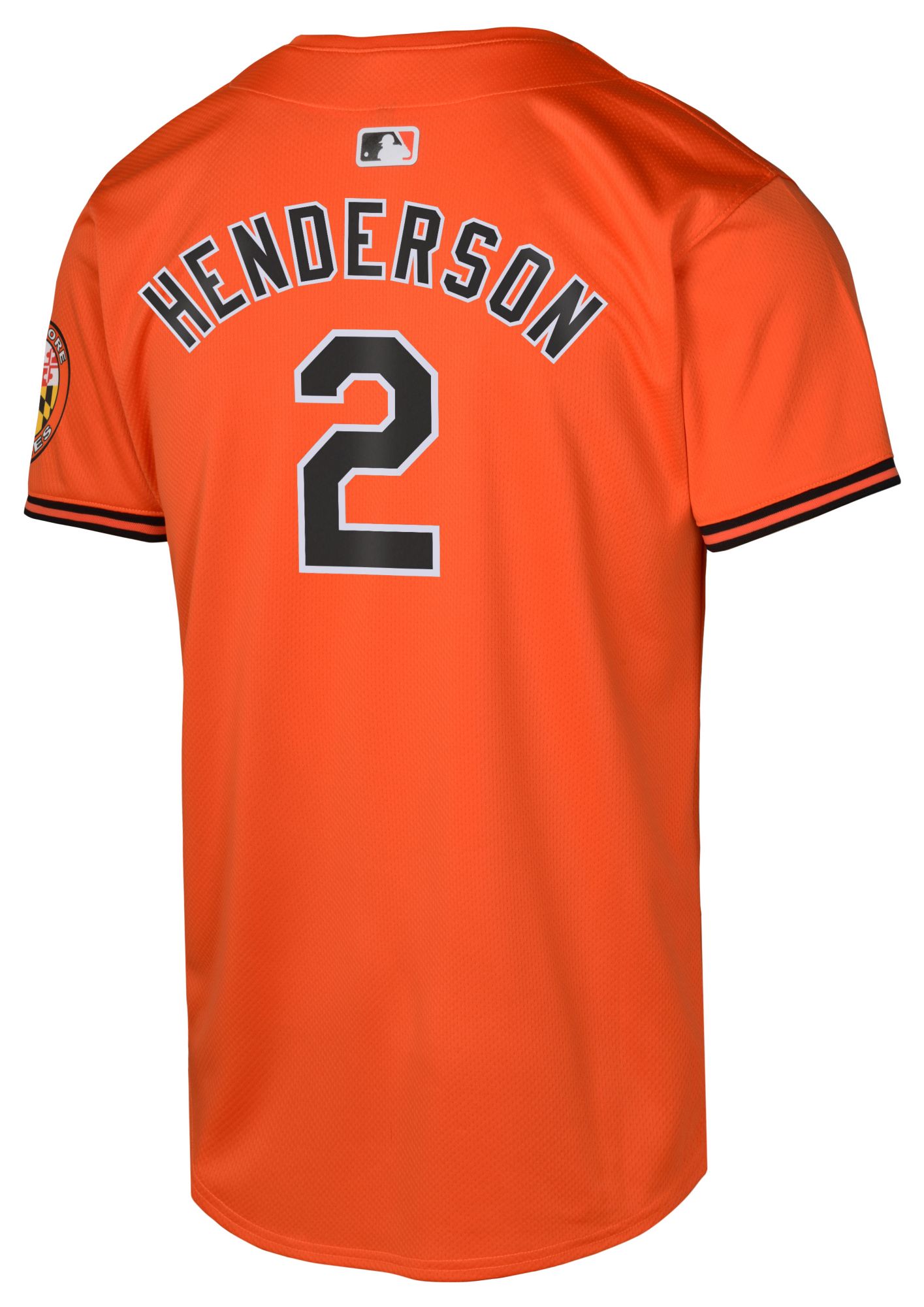 Nike Youth Baltimore Orioles Gunnar Henderson #2 Orange Alternate