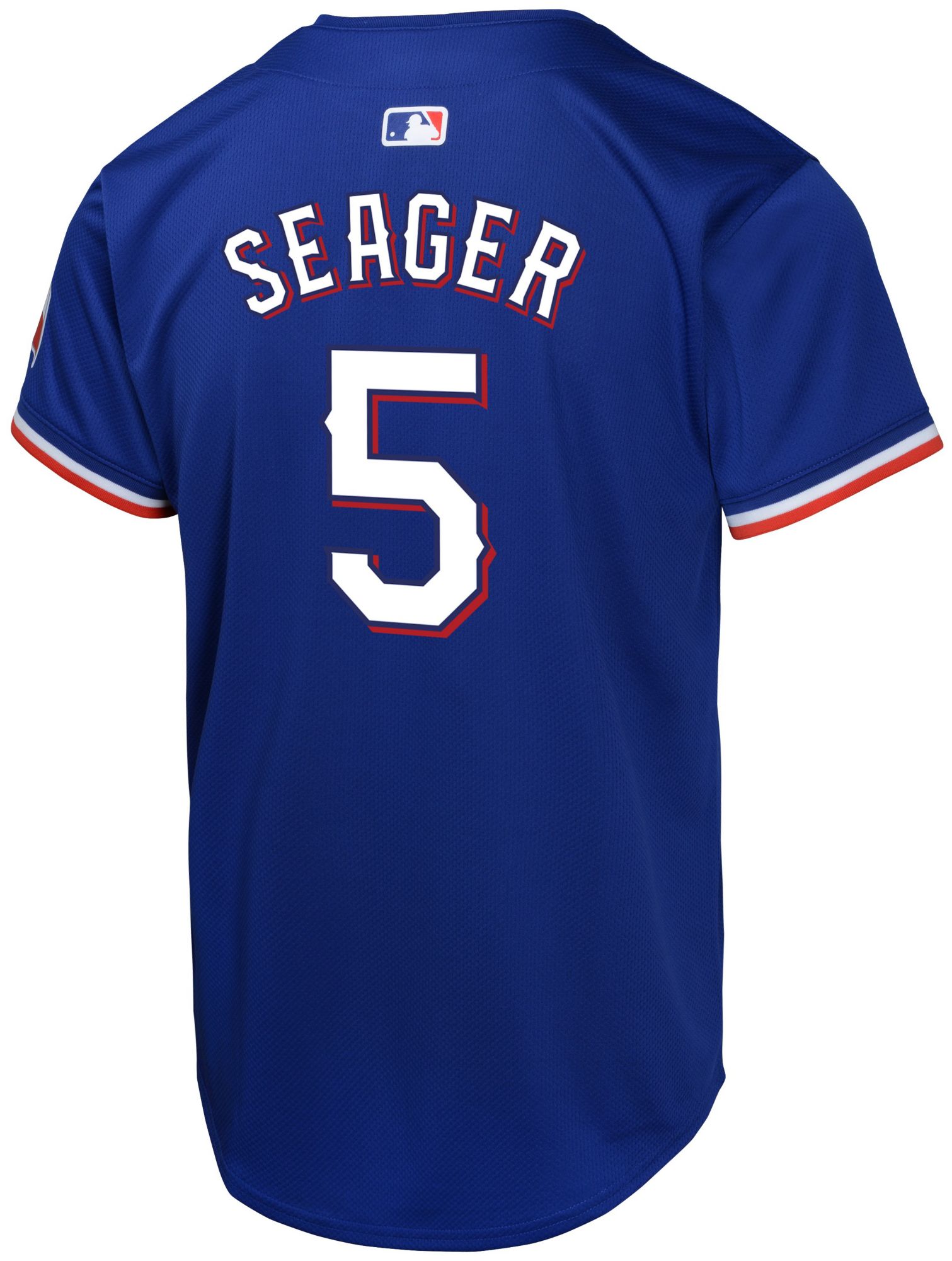Nike Youth Texas Rangers Corey Seager #5 Blue Limited Jersey product image