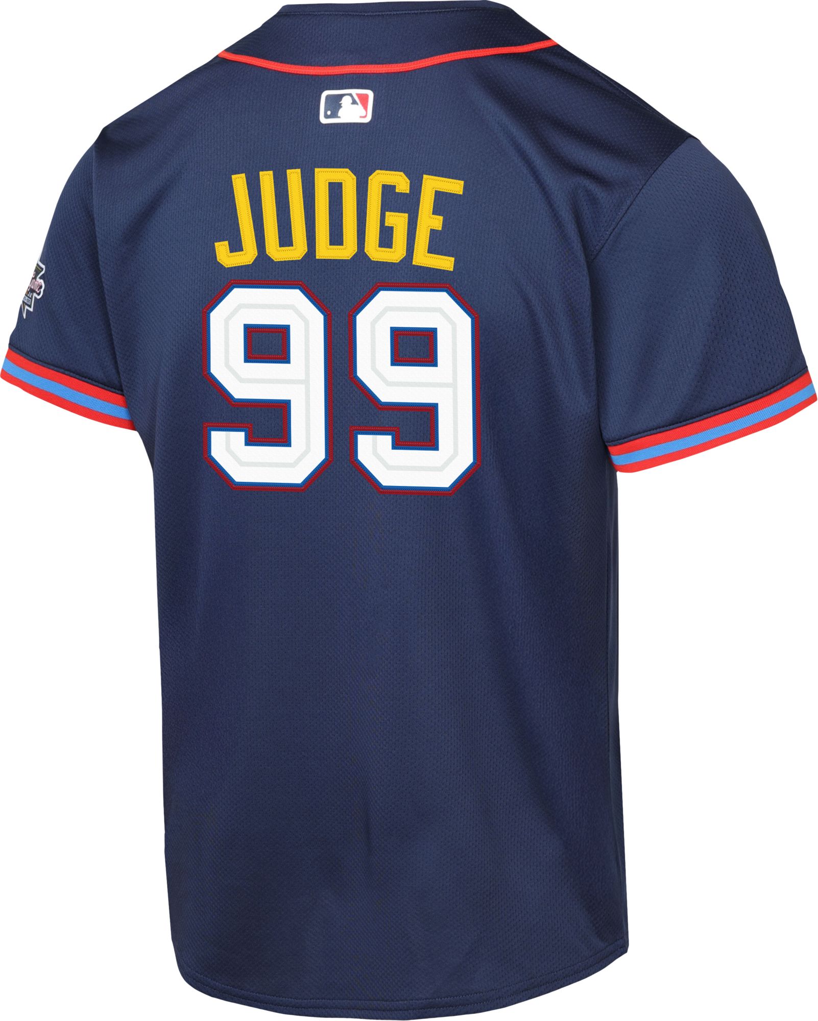 Nike Youth American League New York Yankees Aaron Judge #99 Navy 2025 All Star Game Jersey product image