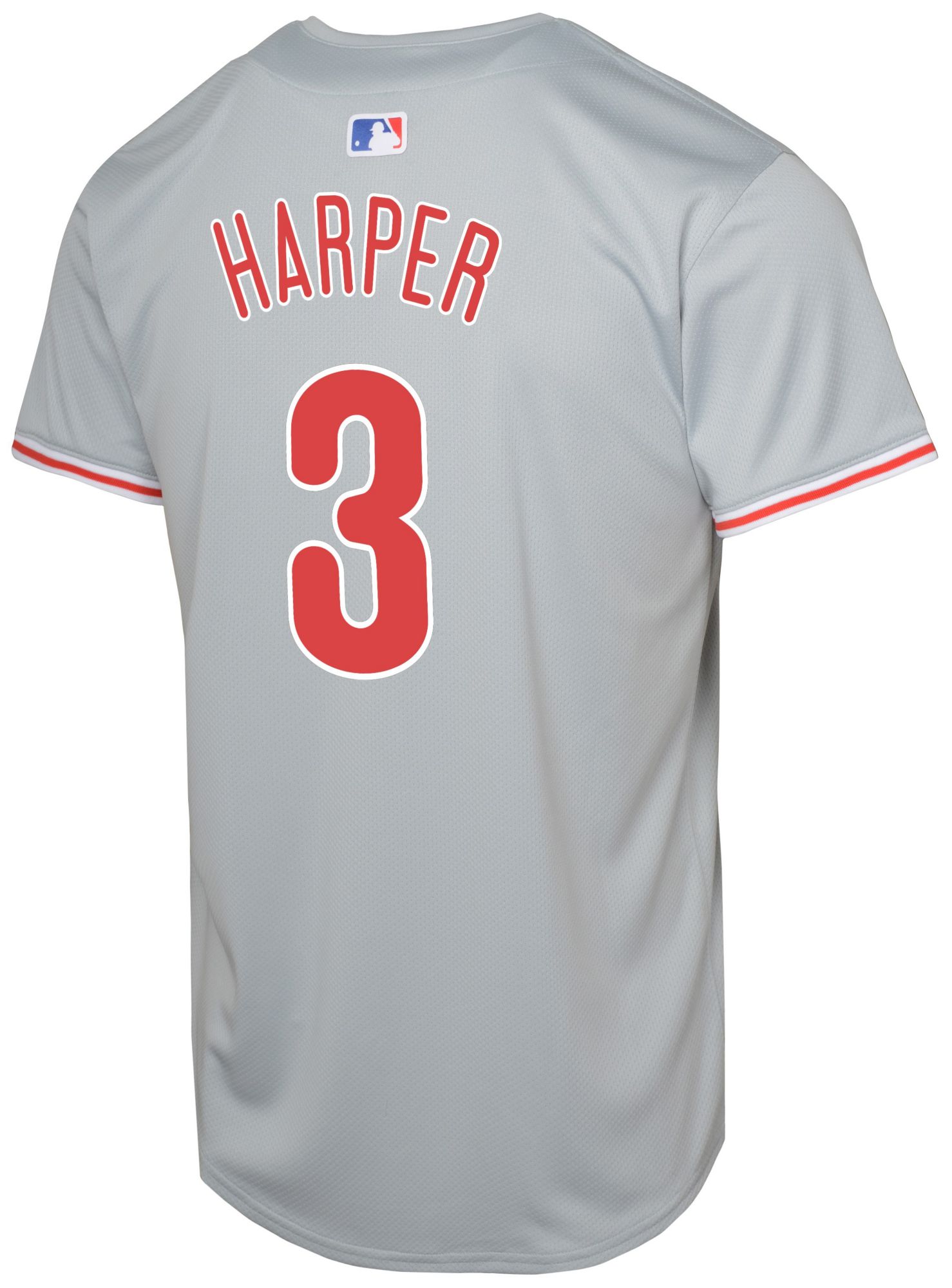 Nike Youth Philadelphia Phillies Bryce Harper #3 Grey Limited Jersey product image