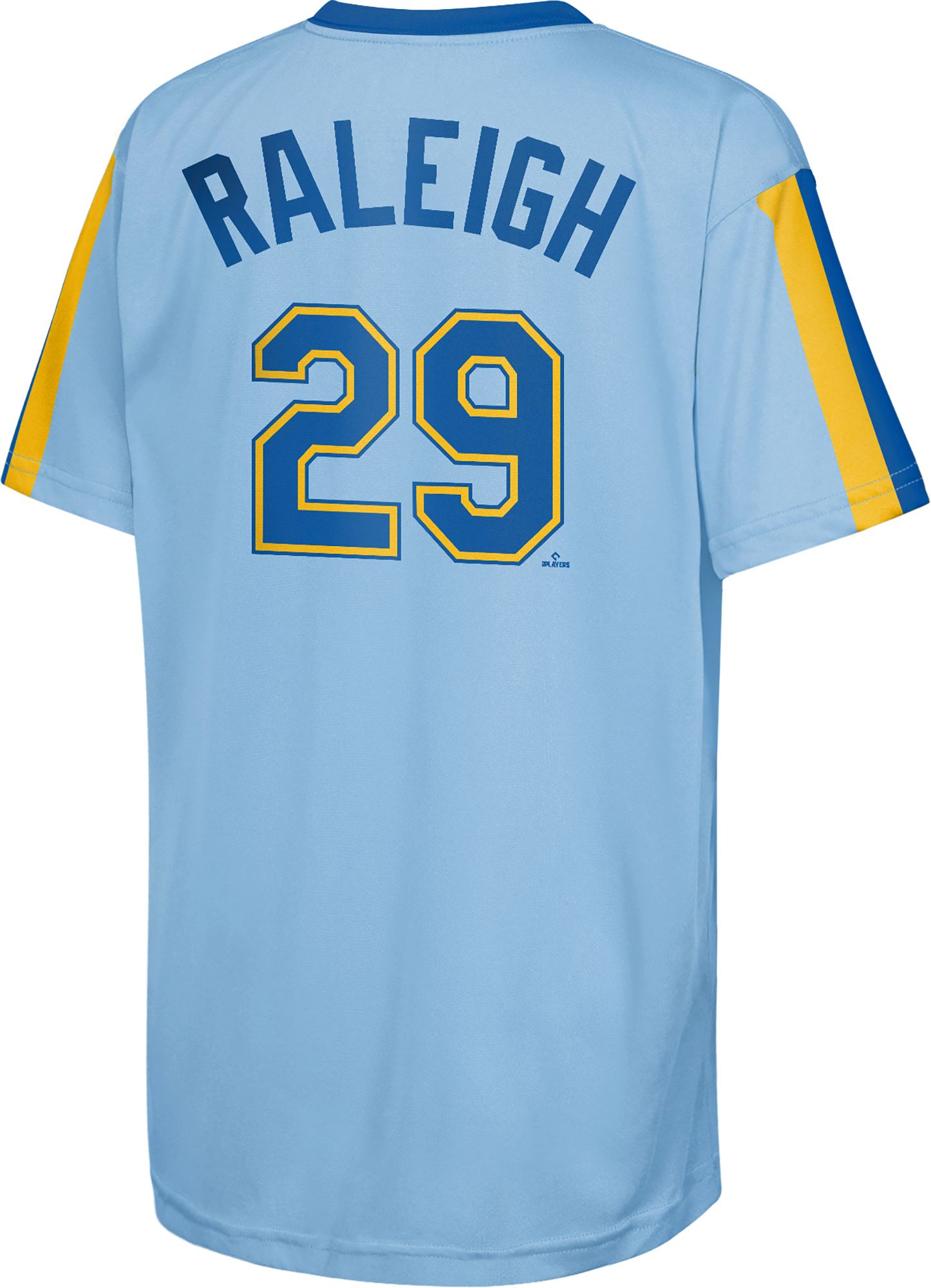 Nike Youth Seattle Mariners Team Color Cal Raleigh #29 Triple Sublimation T-Shirt product image