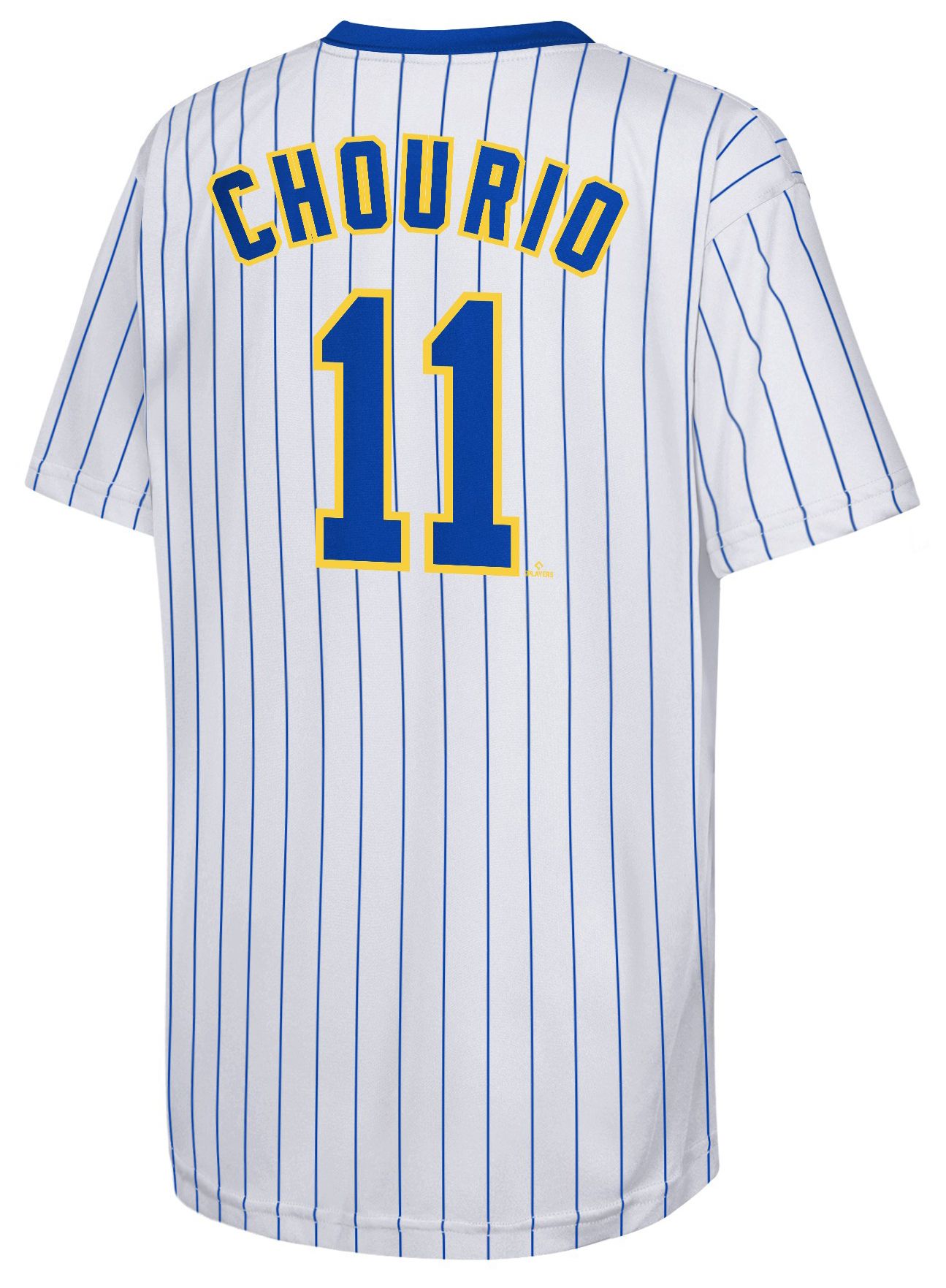 Nike Youth Milwaukee Brewers Team Color Jackson Chourio #11 Triple Sublimation T-Shirt product image