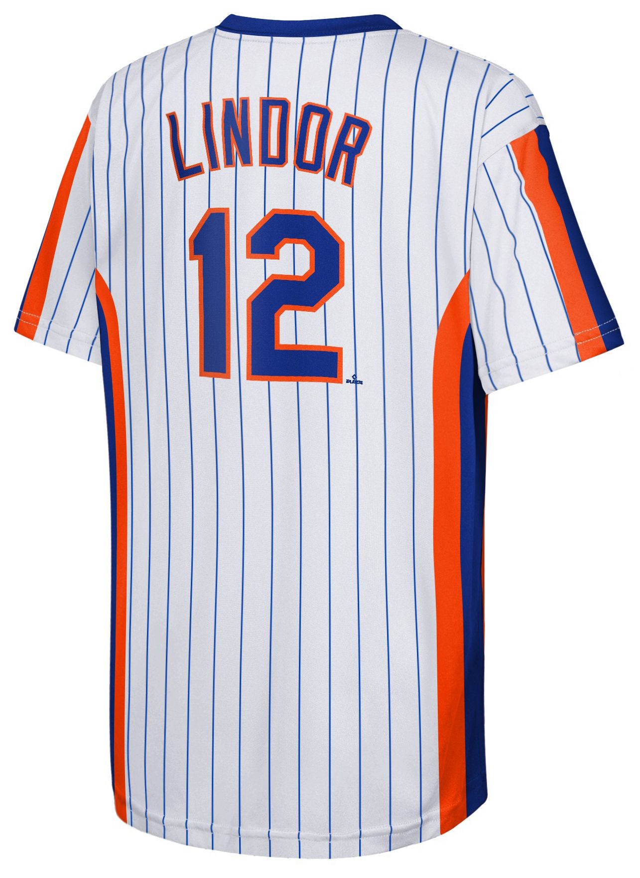 Nike Youth New York Mets Team Color Francisco Lindor #12 Triple Sublimation T-Shirt product image