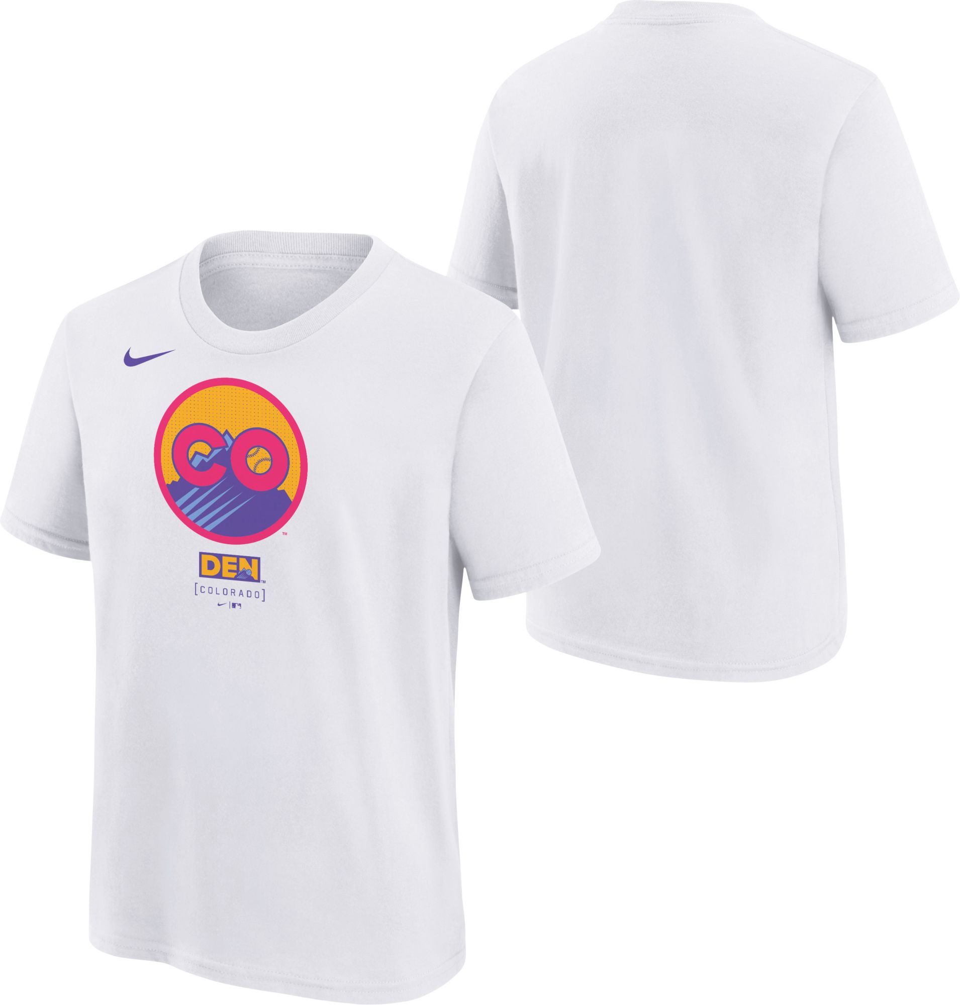 Nike Youth Colorado Rockies City Connect Logo T-Shirt product image