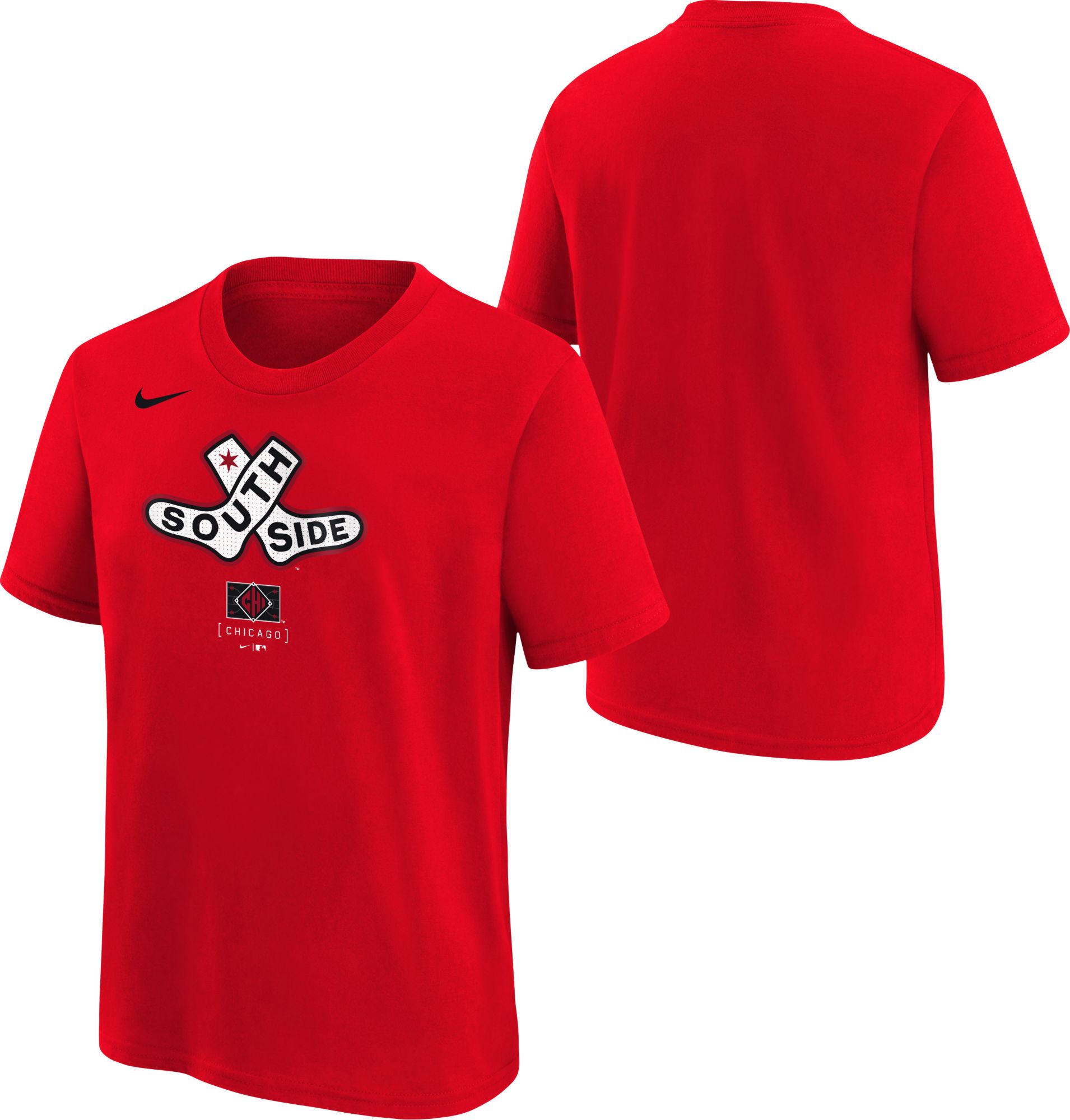 Nike Youth Chicago White Sox City Connect Logo Red T-Shirt product image