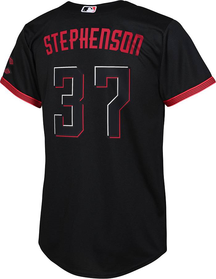 MLB Productions Youth Tyler Stephenson Red Cincinnati Reds Player T-Shirt Size: Extra Large