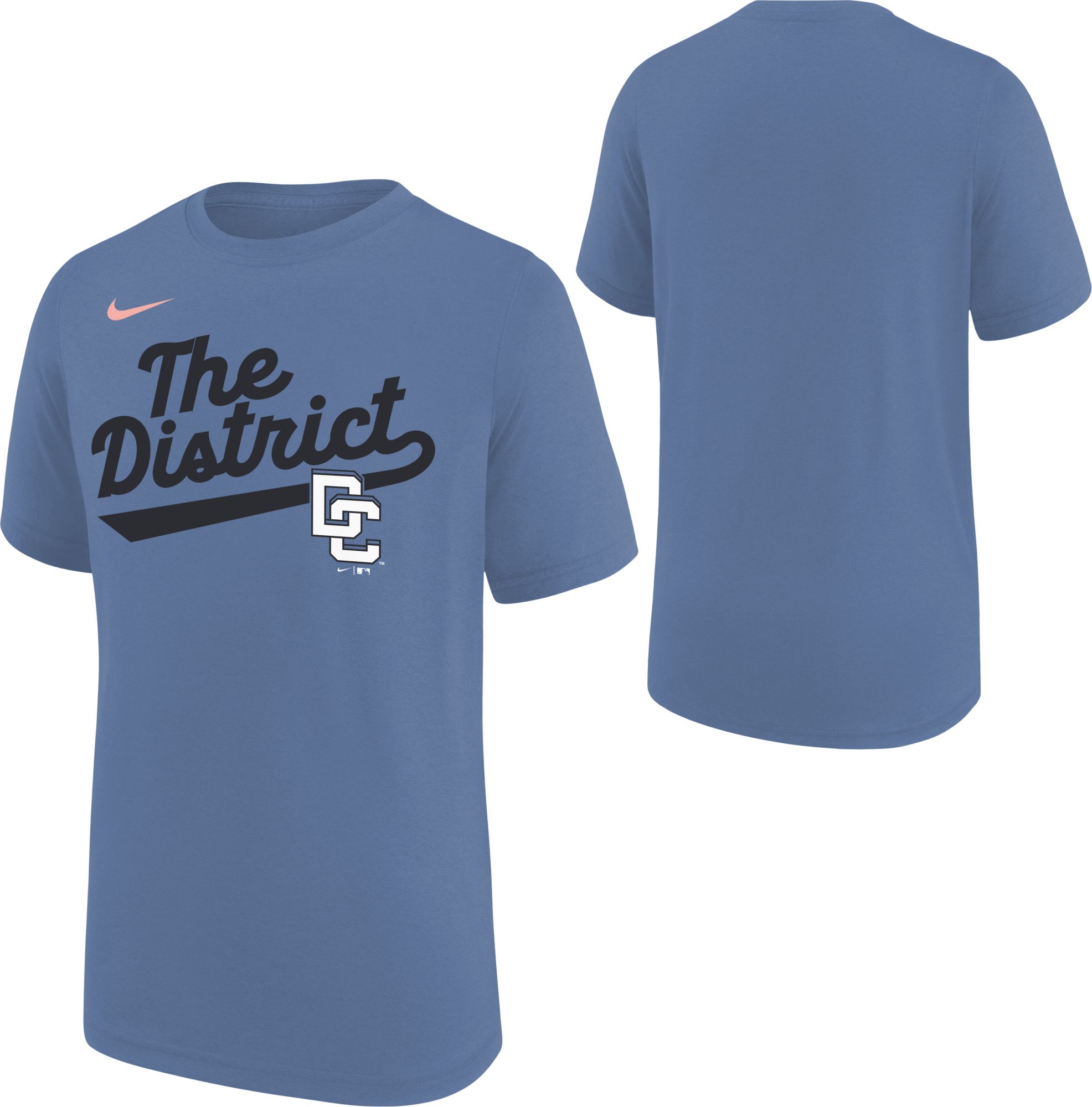 Nike Youth Washington Nationals City Connect Legend Authentic Collection Blue T-Shirt product image