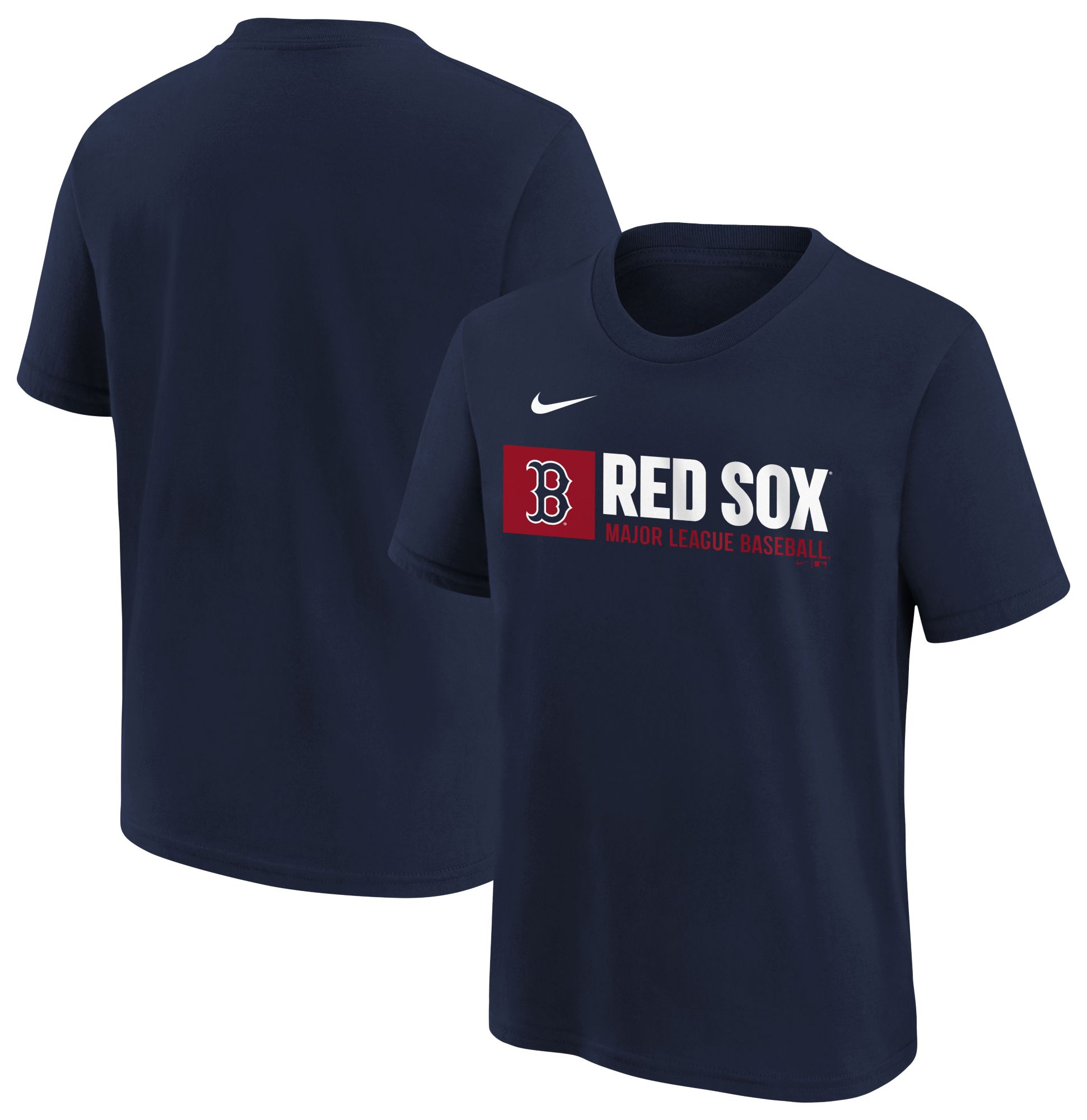 Nike Youth Boston Red Sox Navy Logo T-Shirt product image