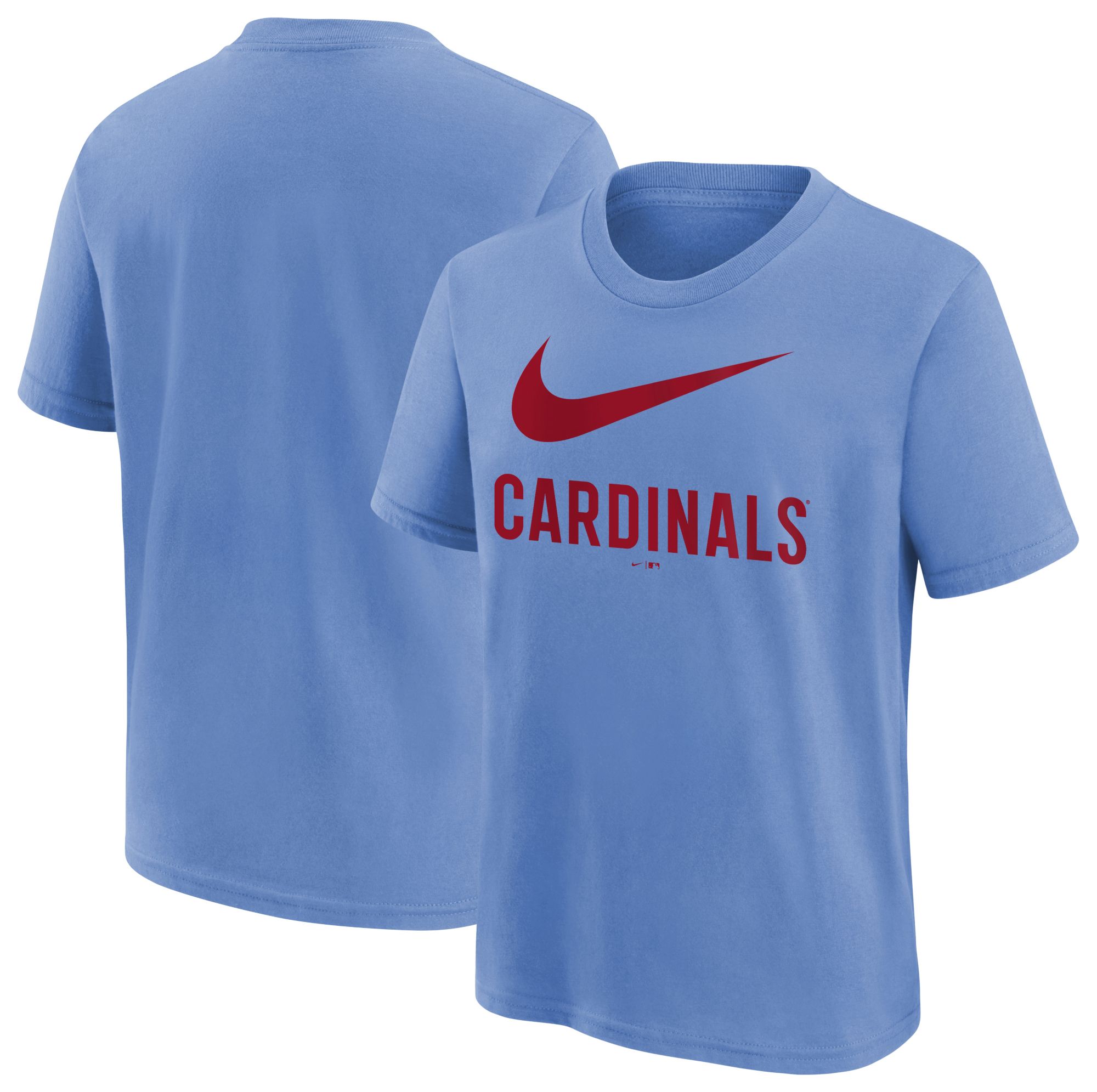 Nike Youth St. Louis Cardinals Blue Swish Cotton T-Shirt product image