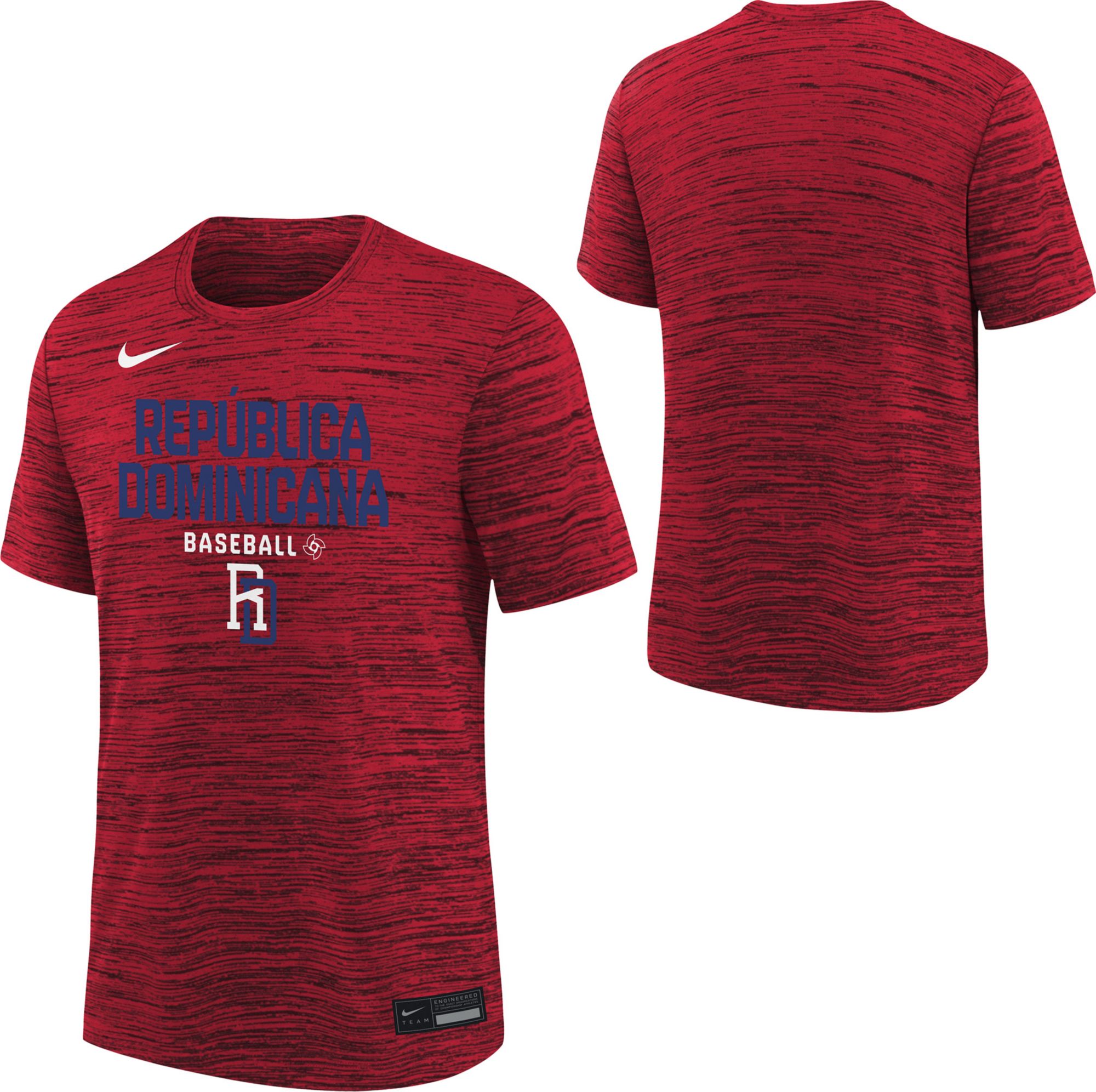Nike Youth World Baseball Classic 2026 Domincan Republic Velocity T-Shirt product image