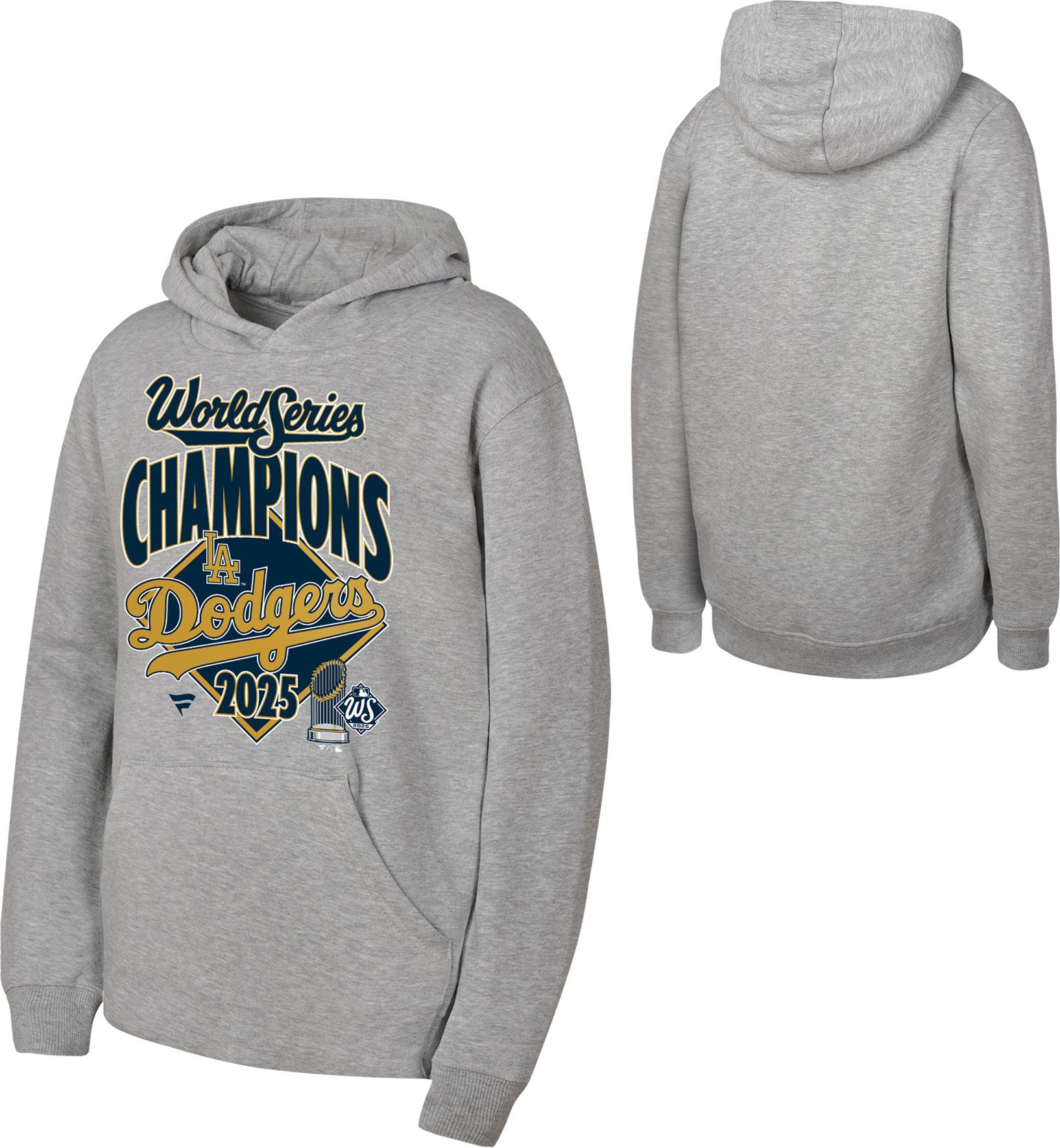 MLB Team Apparel Youth Los Angeles Dodgers 2025 World Series Champions Locker Room Hoodie product image