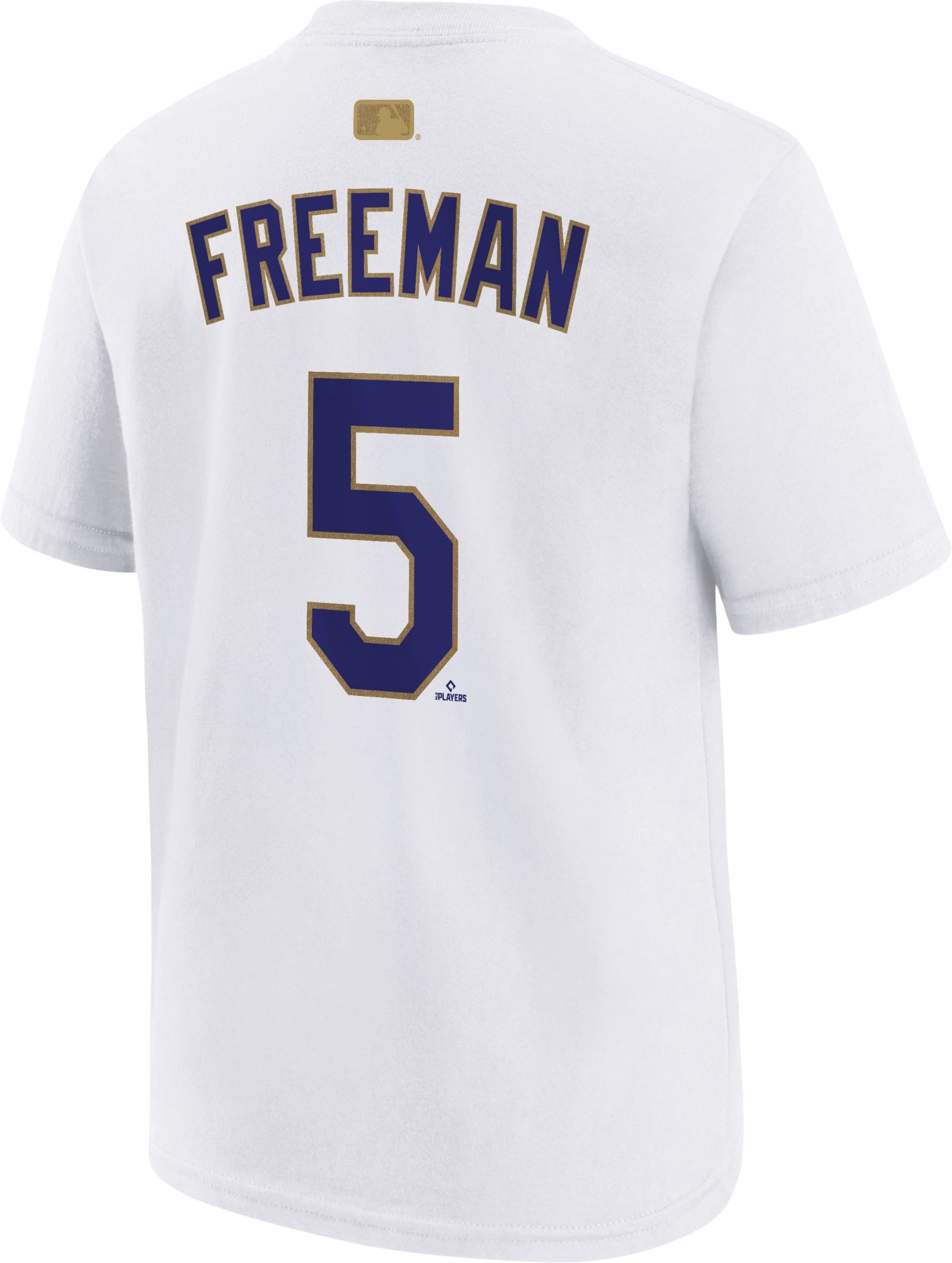 Nike Youth Los Angeles Dodgers Freddie Freeman #5 2026 Gold Collection T-Shirt product image