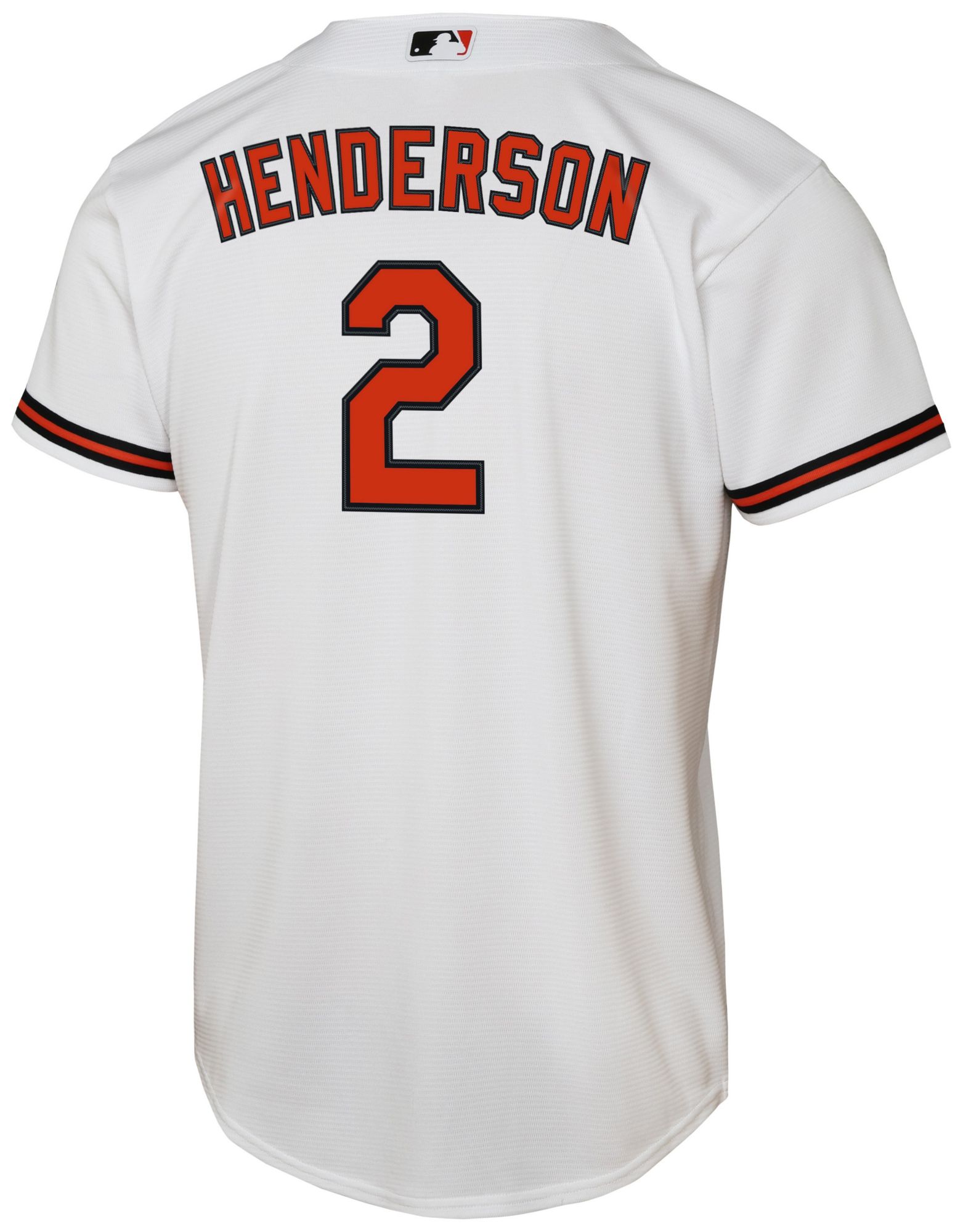 MLB Youth Baltimore Orioles Gunnar Henderson #2 White Replica Jersey product image