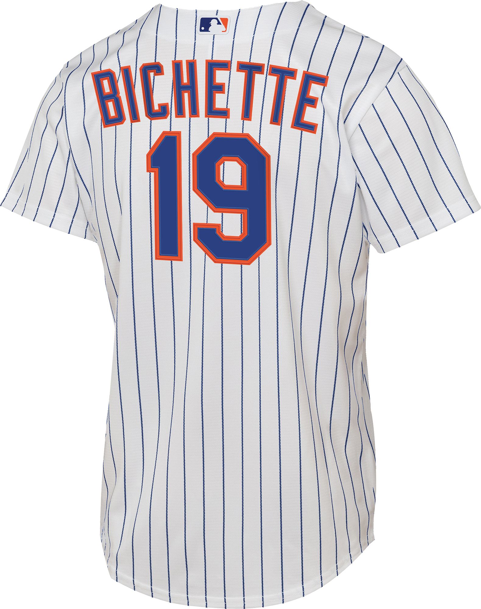Nike Youth New York Mets White Bo Bichette #19 Replica Home Jersey product image