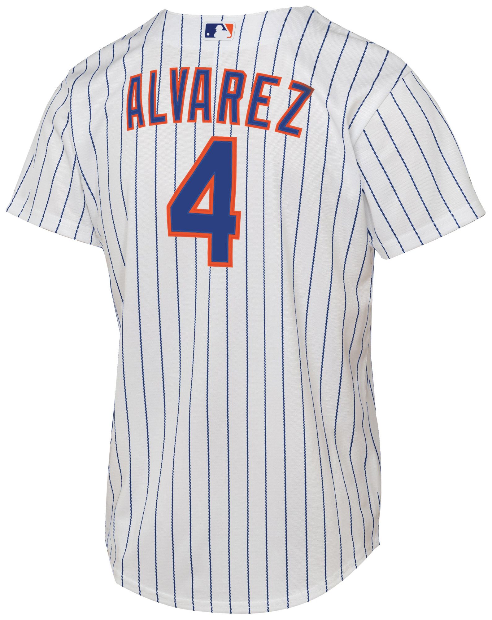 MLB Youth New York Mets Francisco Alvarez #4 White Replica Jersey product image