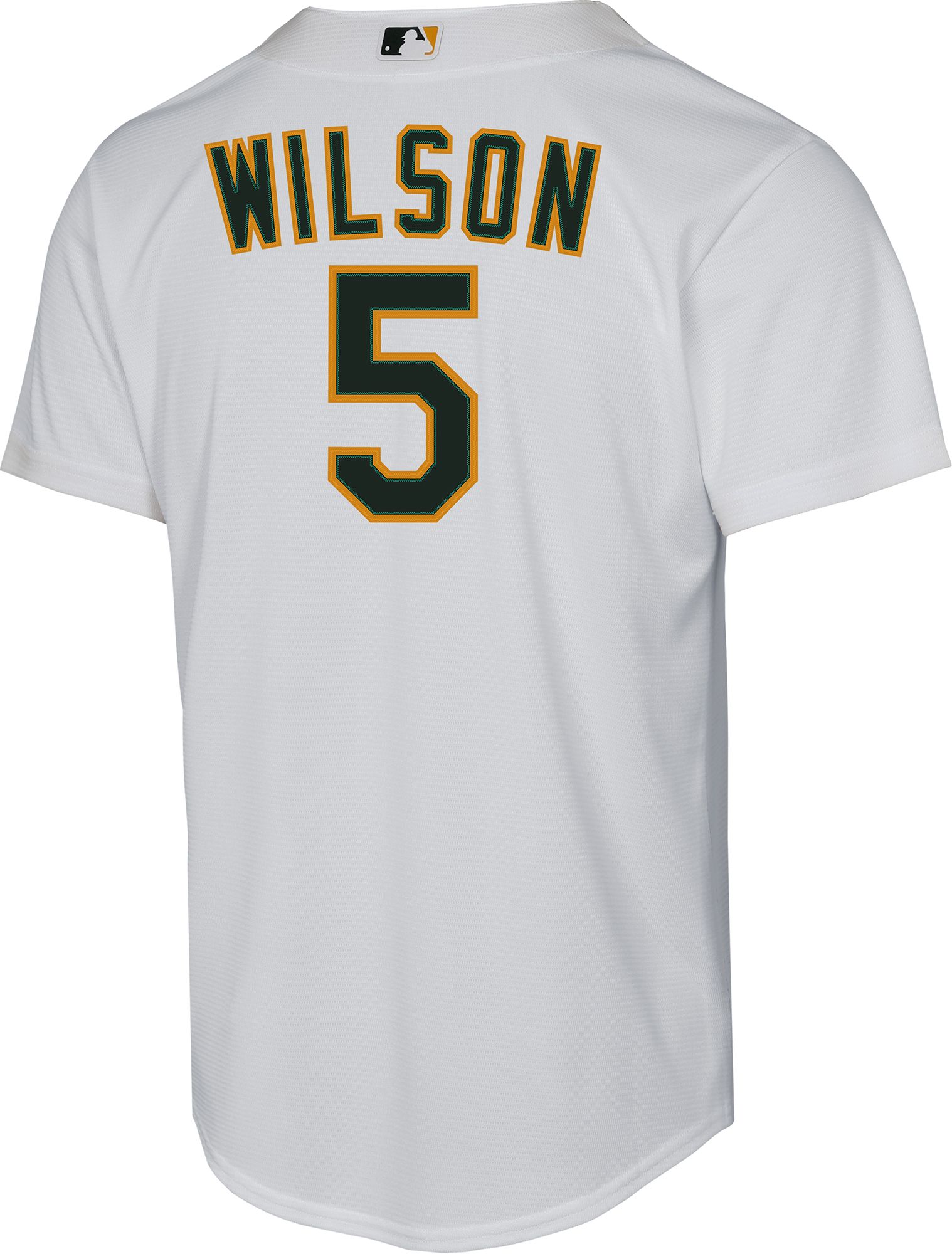 Nike Youth Athletics Jacob Wilson #5 White Home Replica Jersey product image
