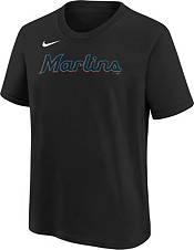 Nike Youth Miami Marlins Trevor Rogers #28 Black T-Shirt product image