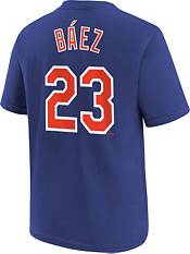 MLB Team Apparel Youth New York Mets Javier Baez #23 Royal T-Shirt product image