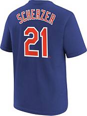 Youth Max Scherzer New York Mets Black Alternate Replica Jersey