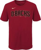 Nike Men's Arizona Diamondbacks Ketel Marte #4 Black T-Shirt