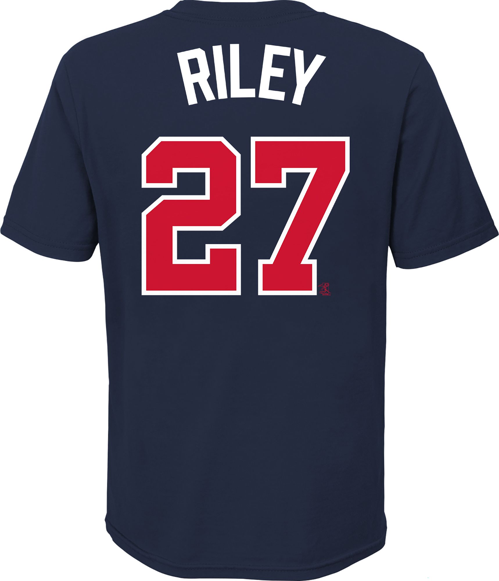Nike Youth Atlanta Braves Austin Riley #27 Navy T-Shirt product image