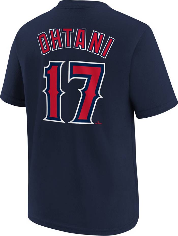 Toddler Nike Shohei Ohtani Red Los Angeles Angels Player Name