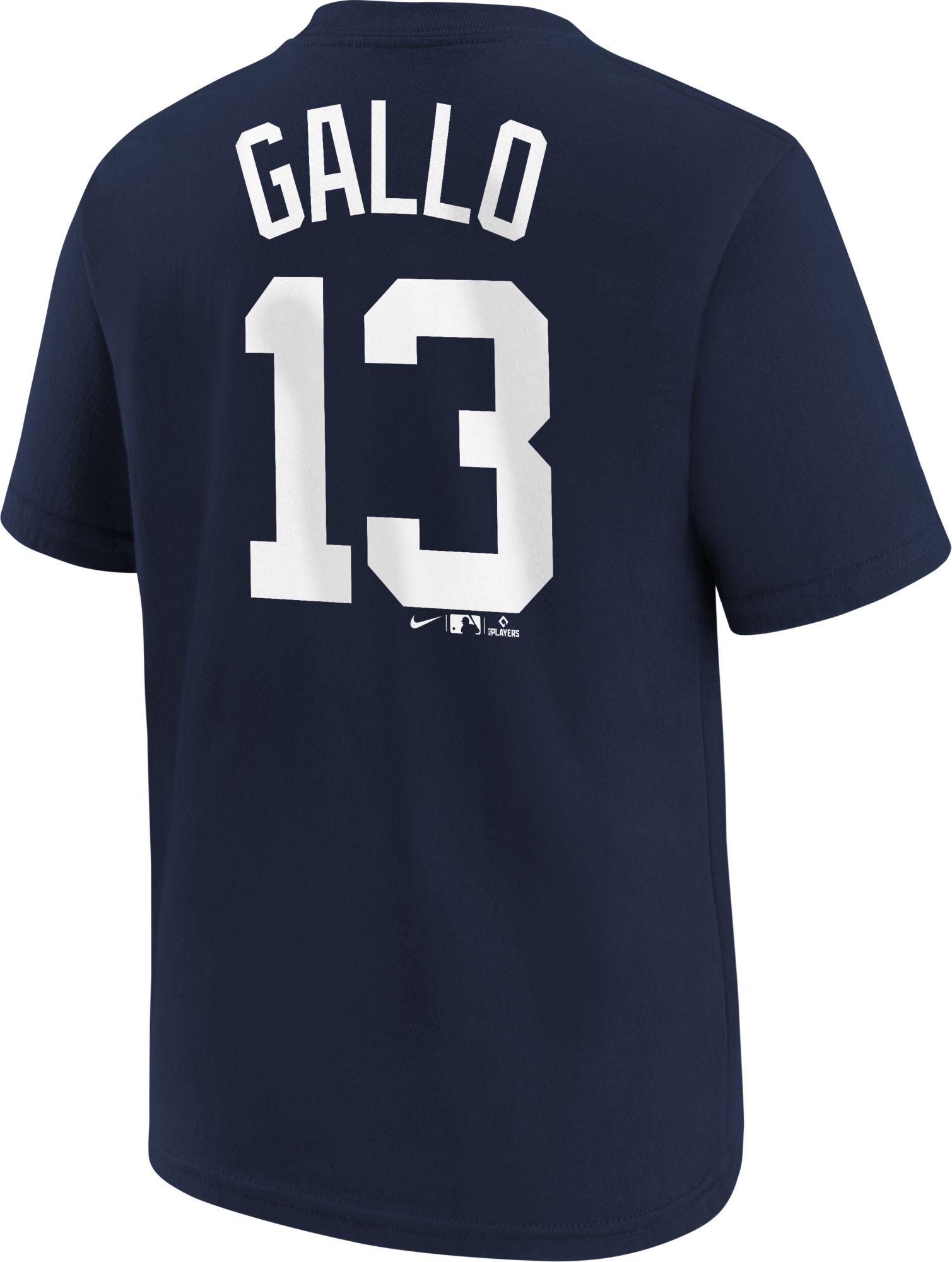 MLB Team Apparel Youth New York Yankees Joey Gallo #13 Navy T-Shirt product image