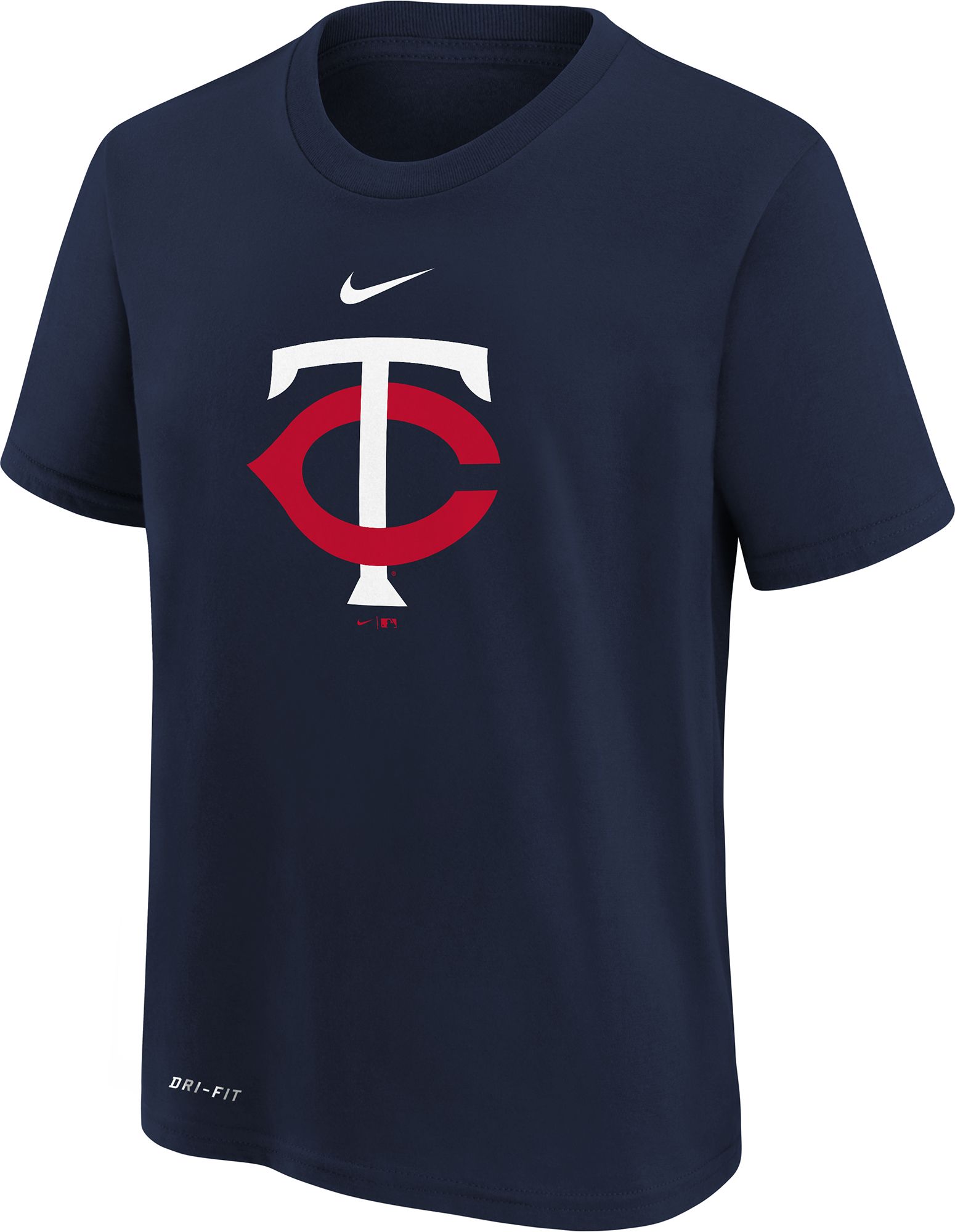 Nike Youth Boys' Minnesota Twins Navy Logo Legend T-Shirt product image