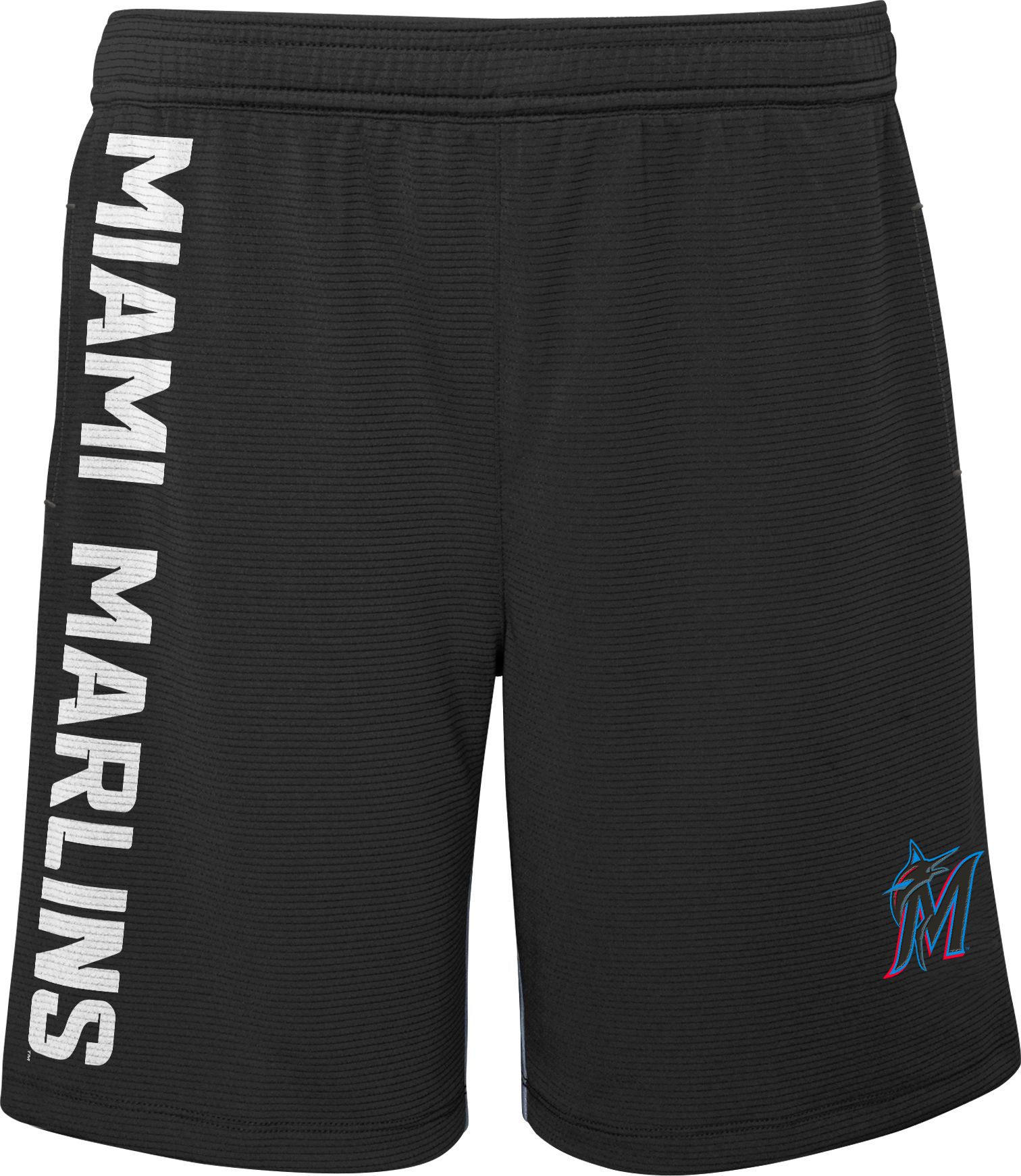 MLB Team Apparel Youth Miami Marlins Camo Shorts product image