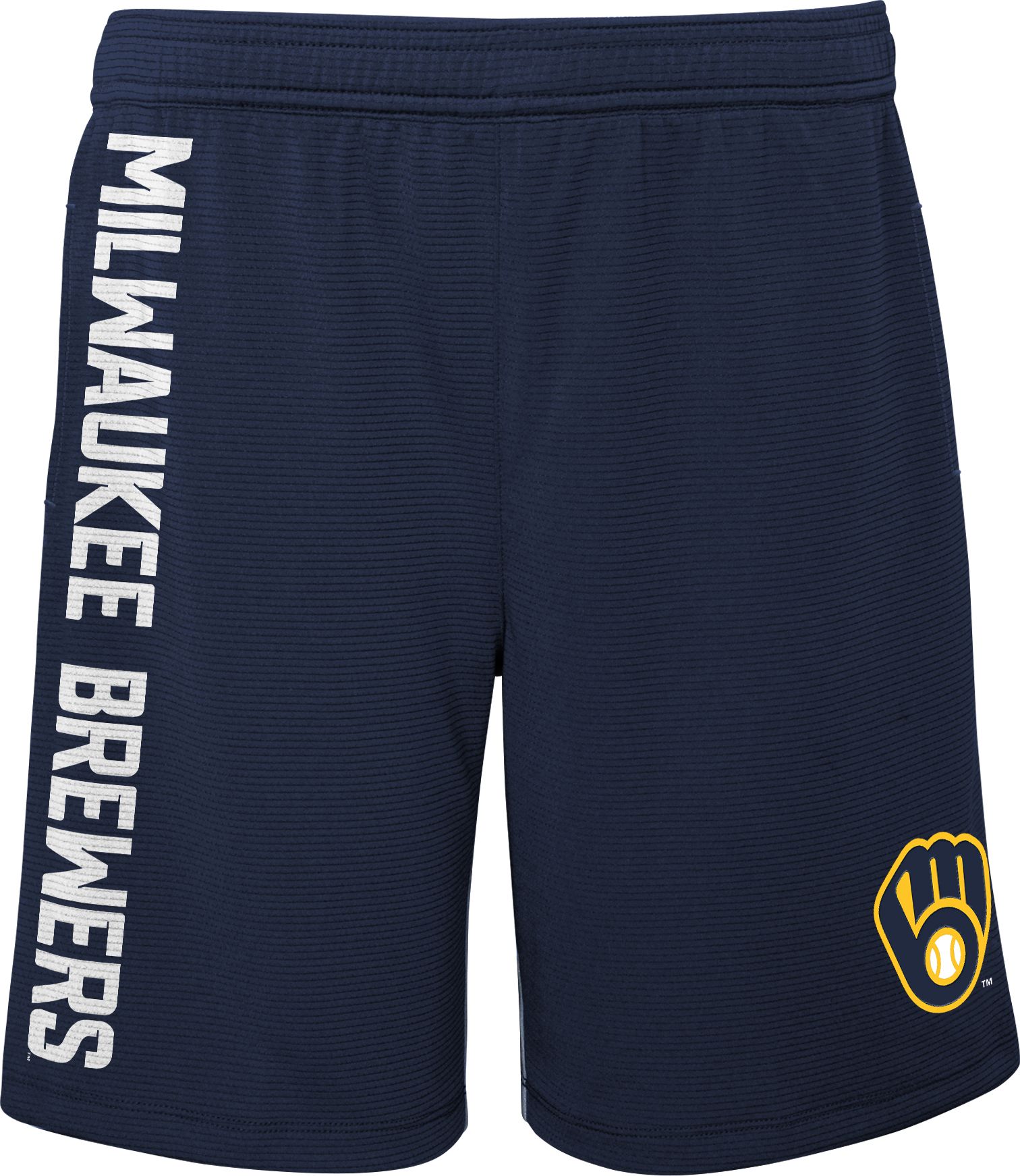 MLB Team Apparel Youth Milwaukee Brewers Camo Shorts product image
