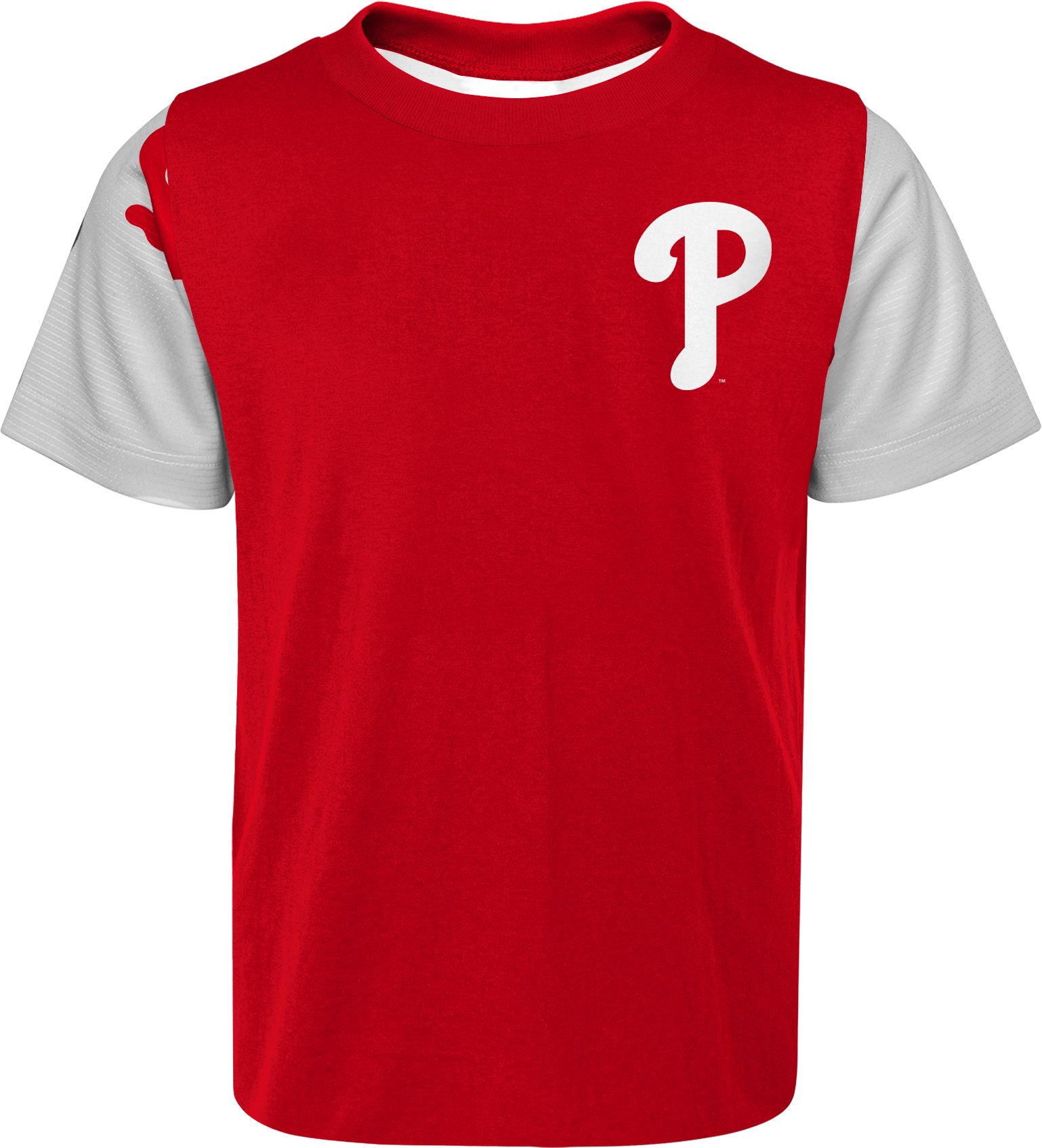 MLB Team Apparel Youth Philadelphia Phillies Red Practice T-Shirt product image