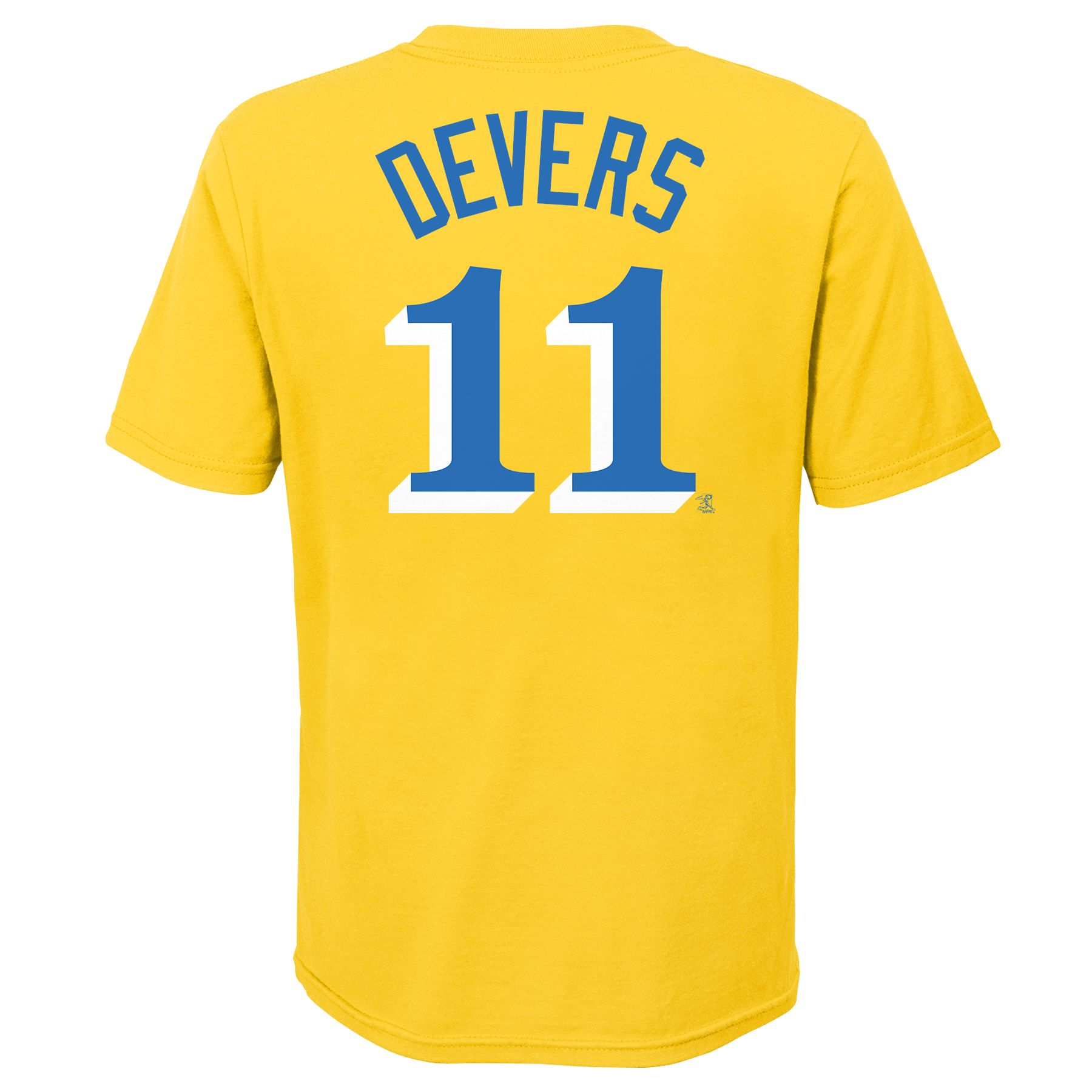 Nike Youth Boston Red Sox Rafael Devers #11 Yellow T-Shirt product image