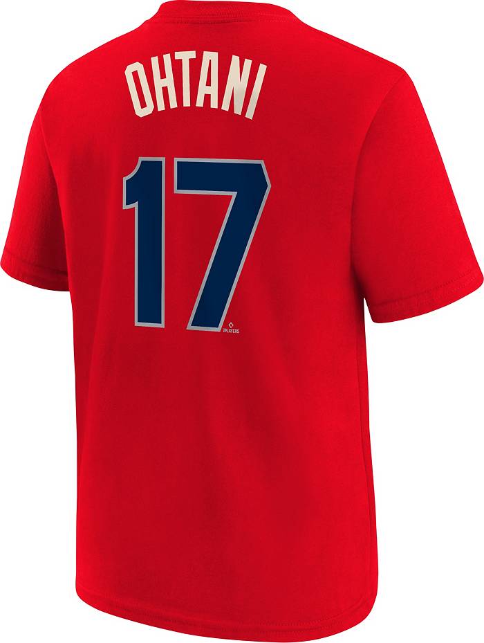 Women's Shohei Ohtani Red Los Angeles Angels Plus Size Replica Player Jersey
