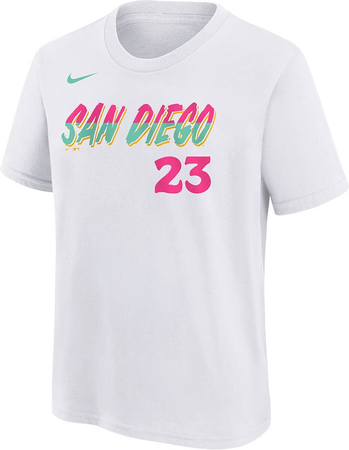 Nike Youth San Diego Padres Fernando Tatís Jr. #23 2022 City Connect  T-Shirt