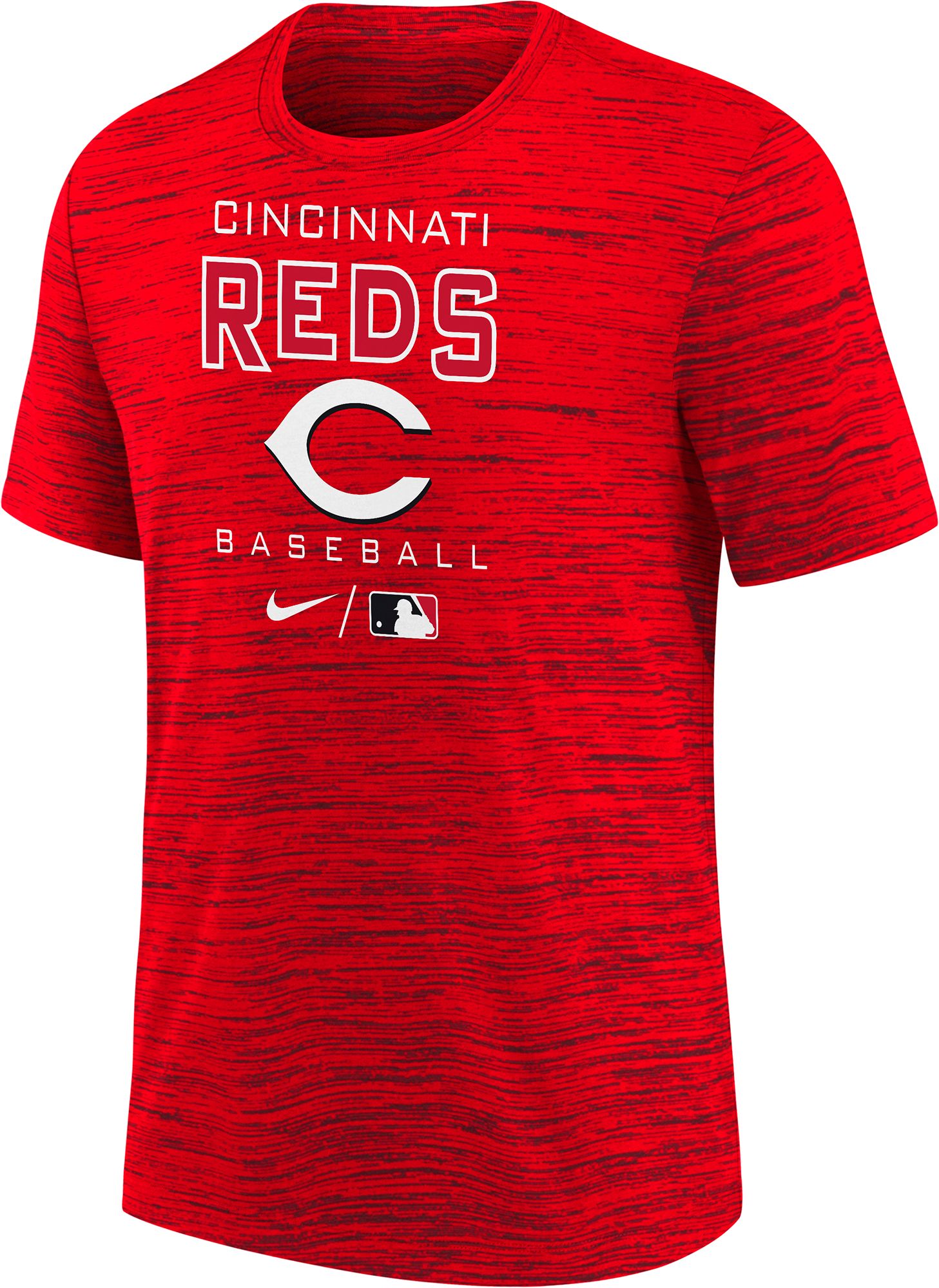 Nike Youth Boys' Cincinnati Reds Red Authentic Collection Velocity T-Shirt product image