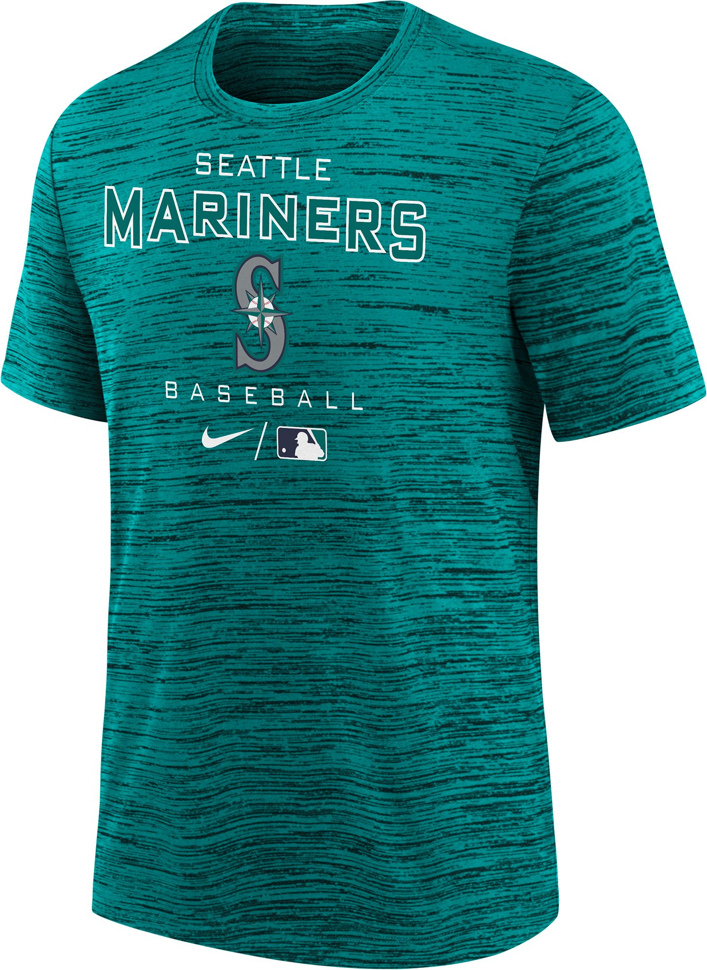 Nike Youth Boys' Seattle Mariners Green Authentic Collection Velocity T-Shirt product image