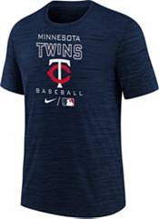 Nike Youth Boys' Minnesota Twins Navy Authentic Collection Velocity T-Shirt product image