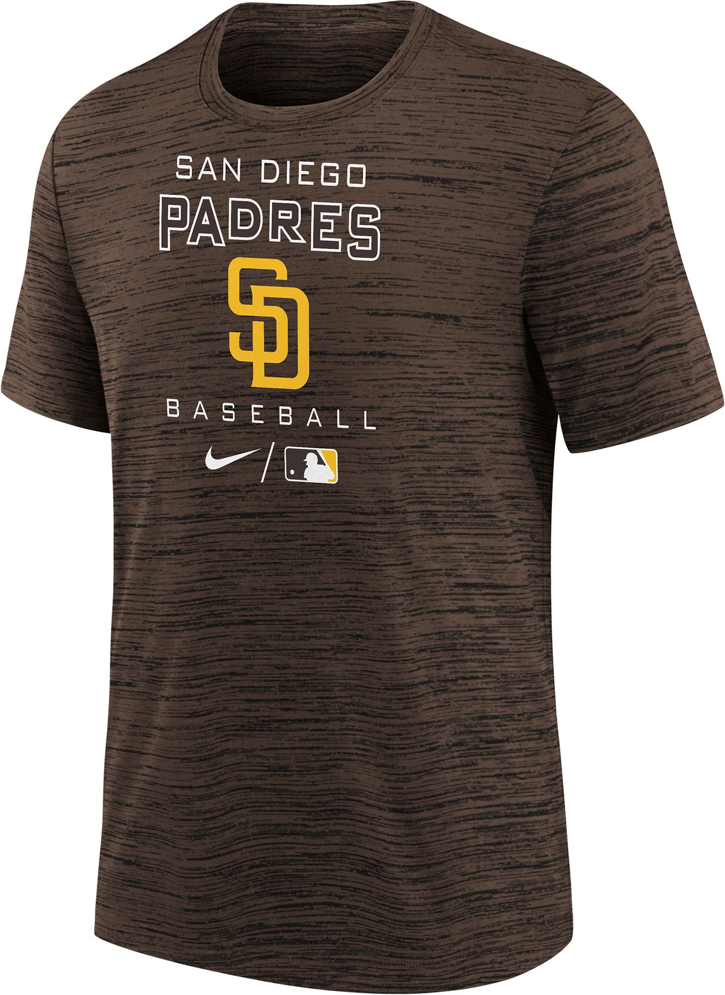 Nike Youth Boys' San Diego Padres Gray Authentic Collection Velocity T-Shirt product image