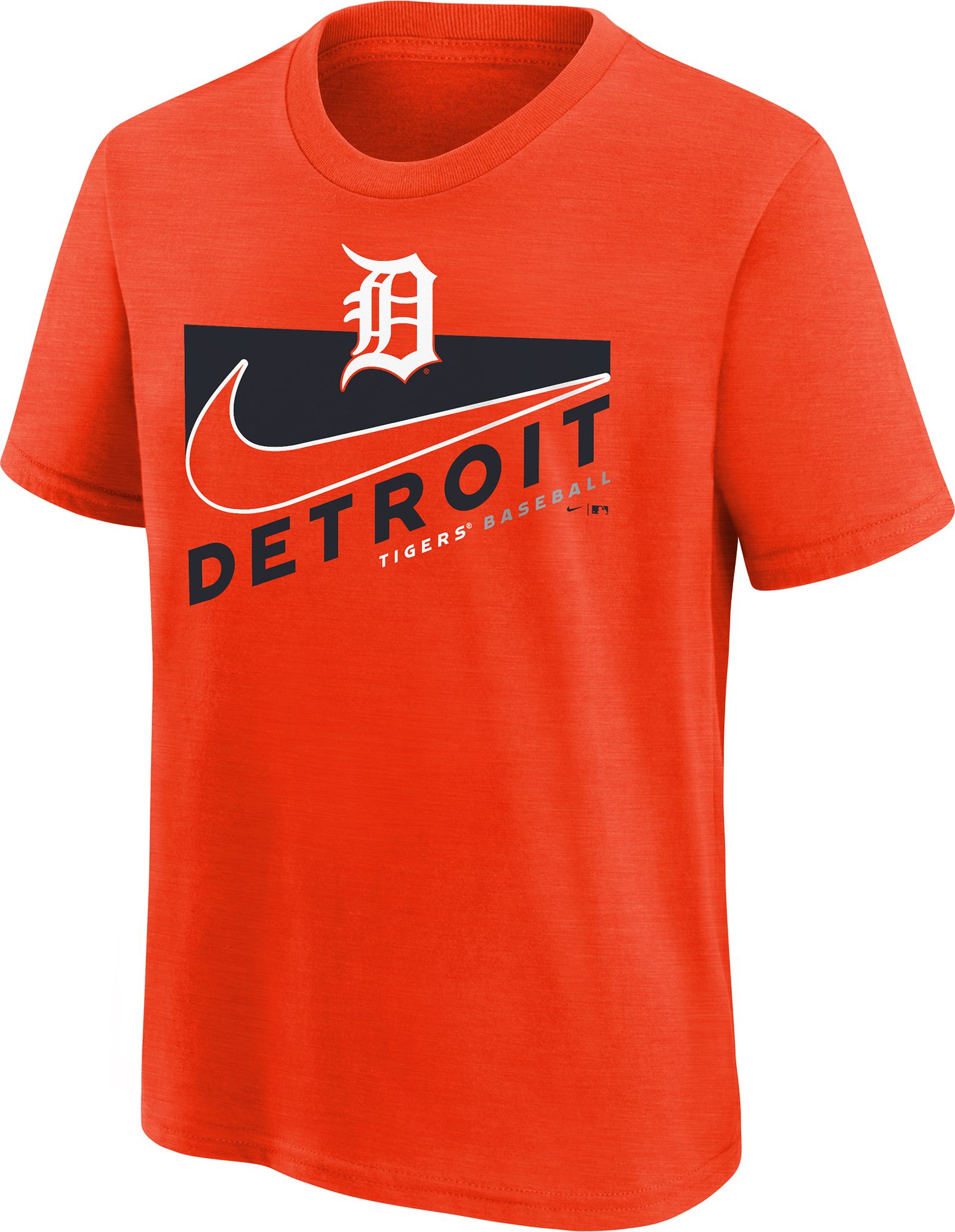 Nike Youth Boys' Detroit Tigers Orange Swoosh Town T-Shirt product image